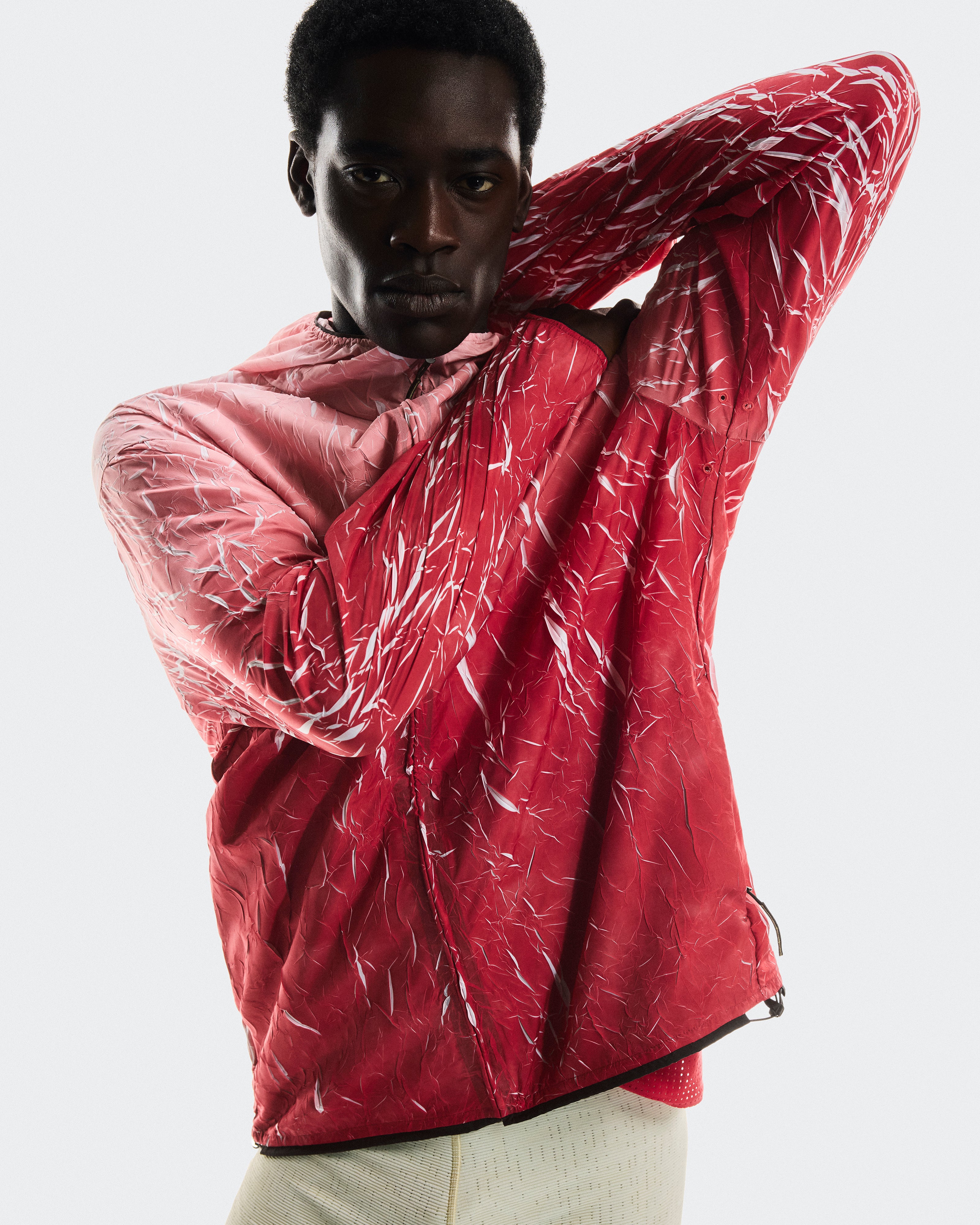 On Pace Run Jacket Red