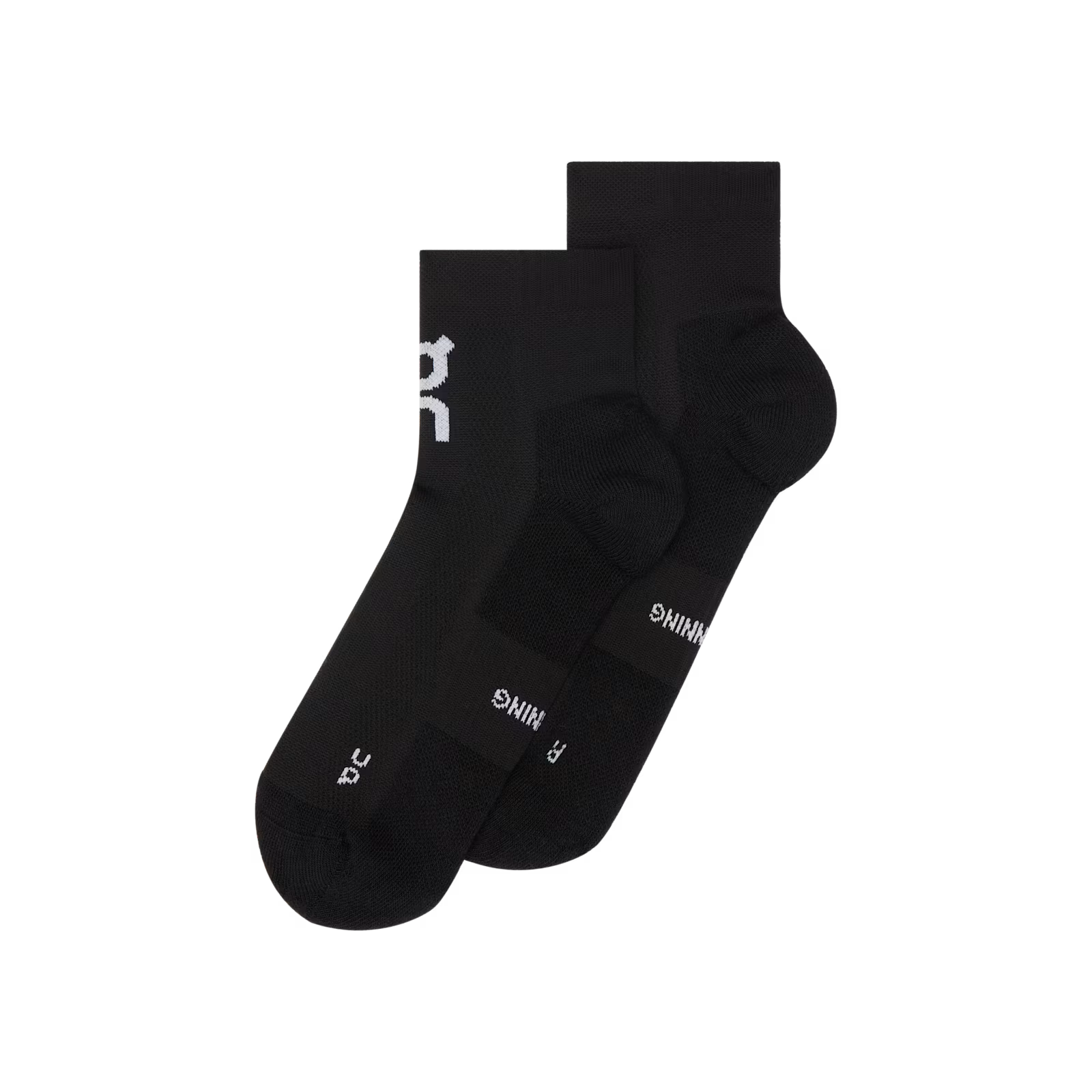 On Core Run Sock Mid 2P Black