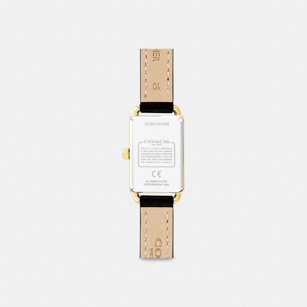 Coach Mini Liz Watch, 24 Mm Black