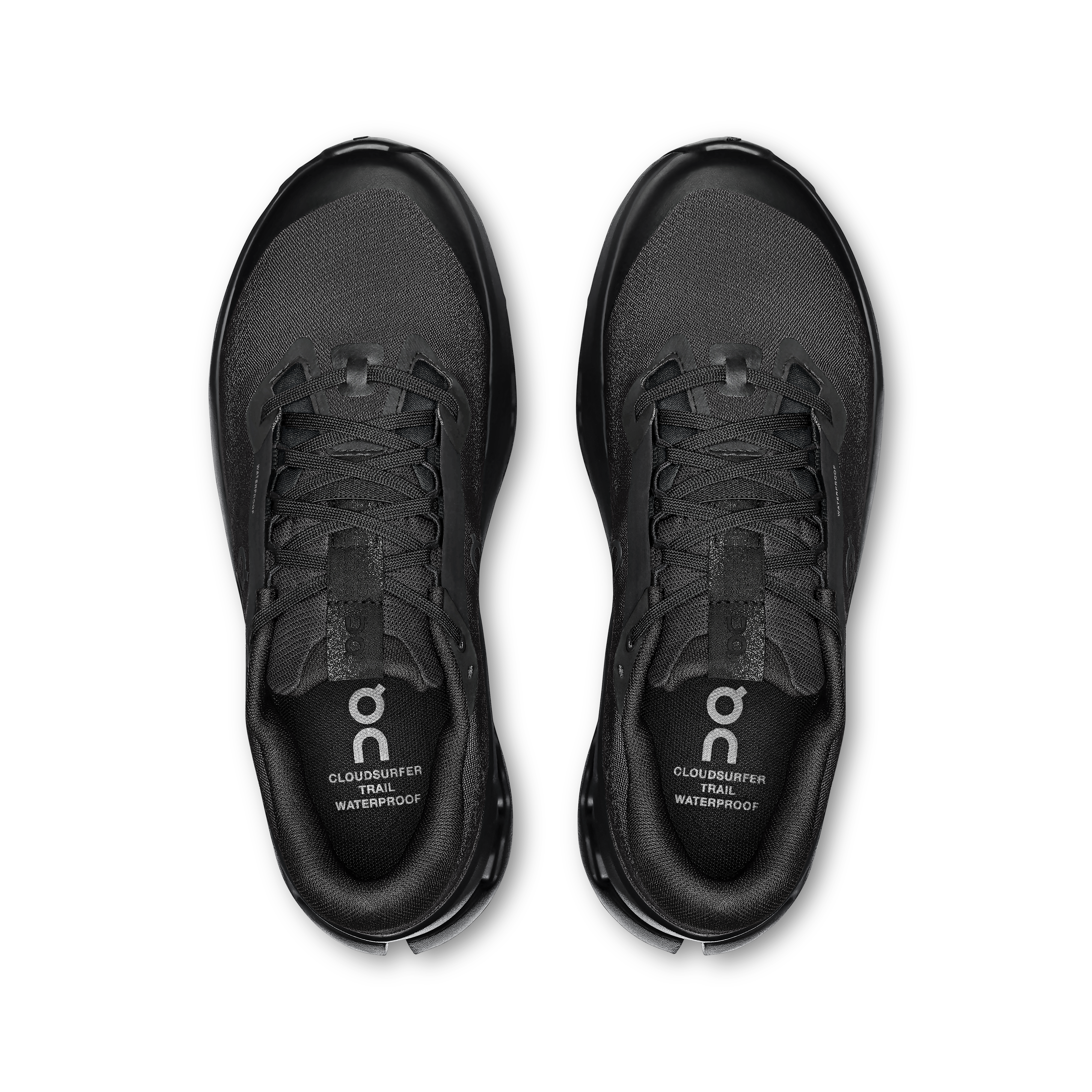 On Cloudsurfer Trail 2 Waterproof Black Black (Women'S)