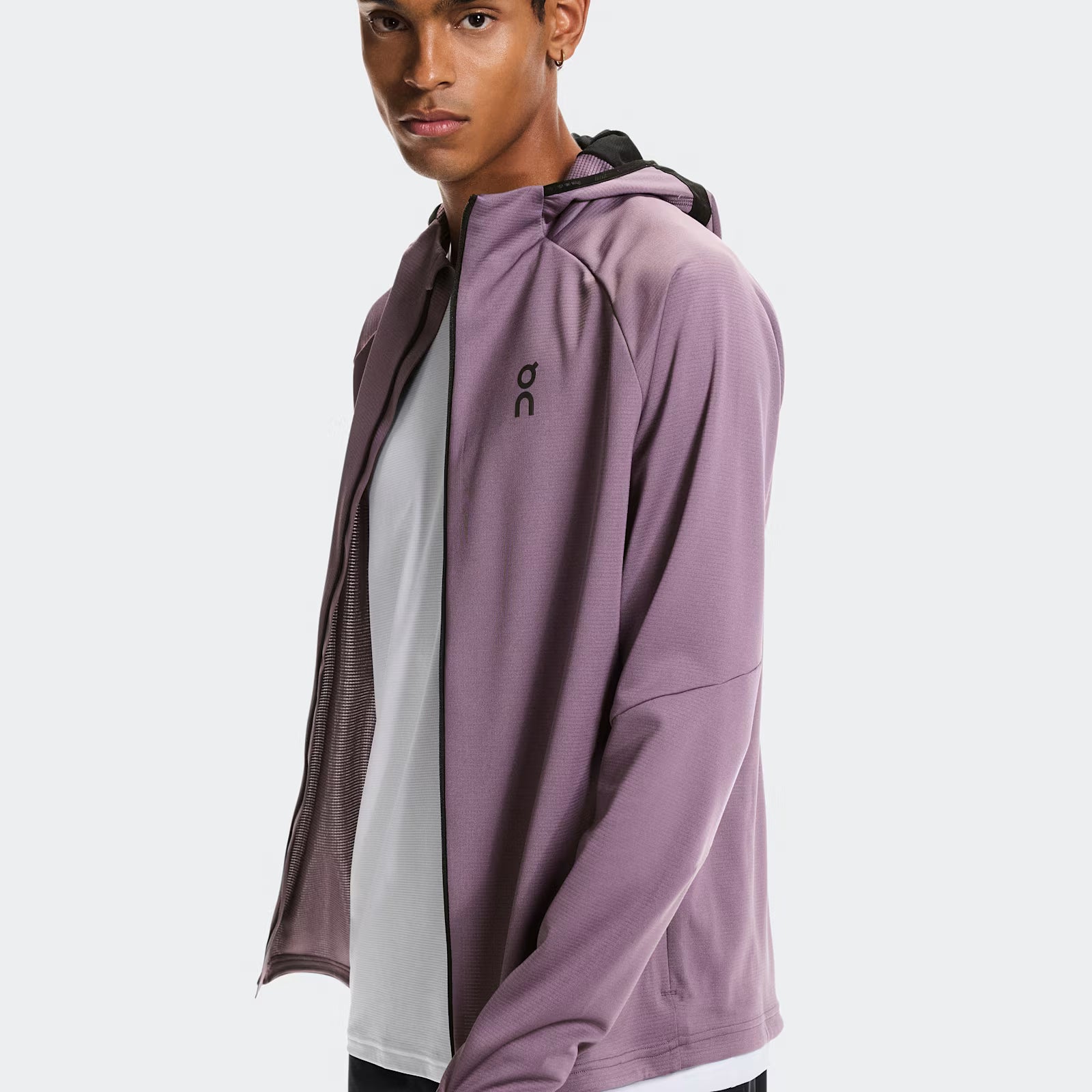 On Climate Zip Hoodie Dewberry