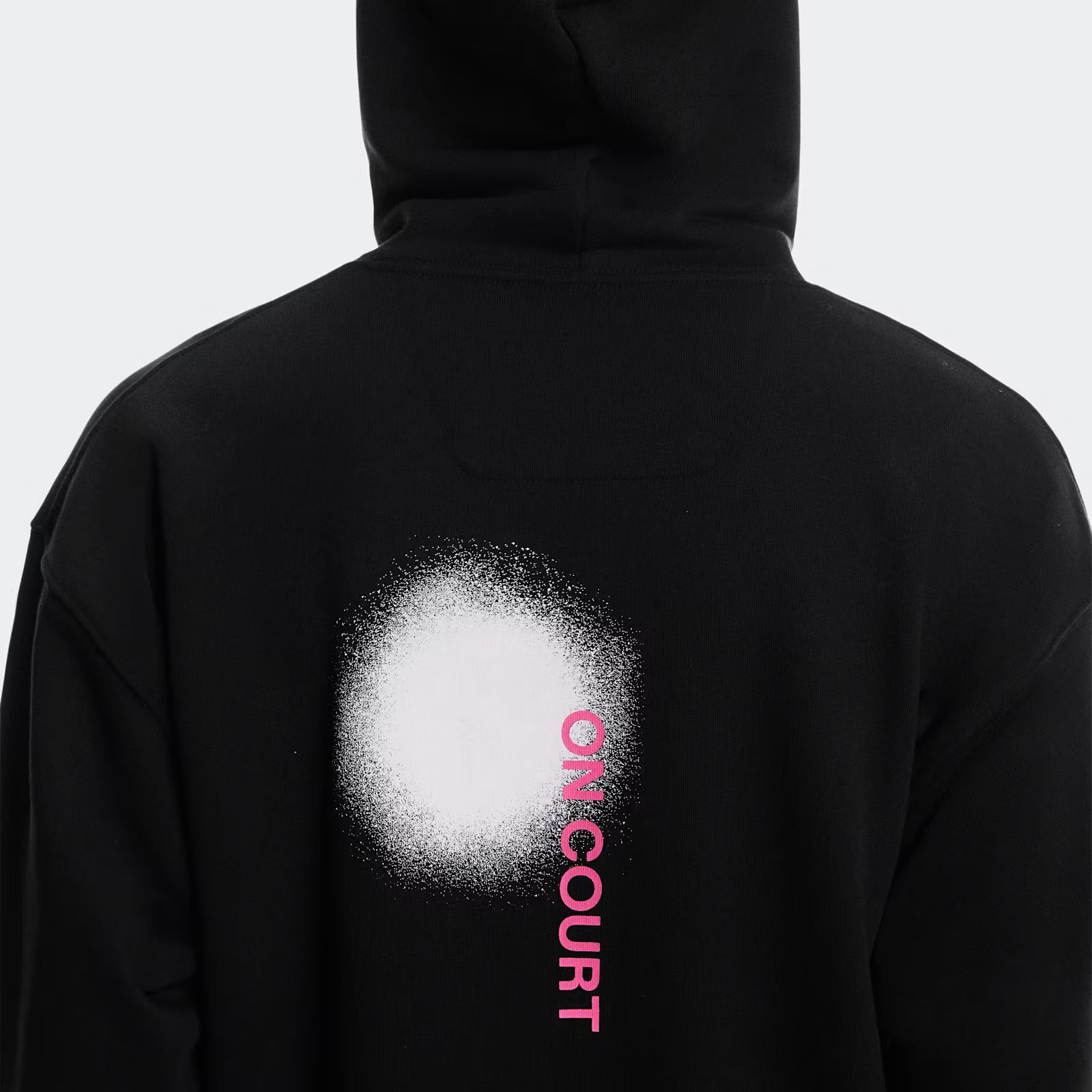 On Club Hoodie Smash Black | Orchid