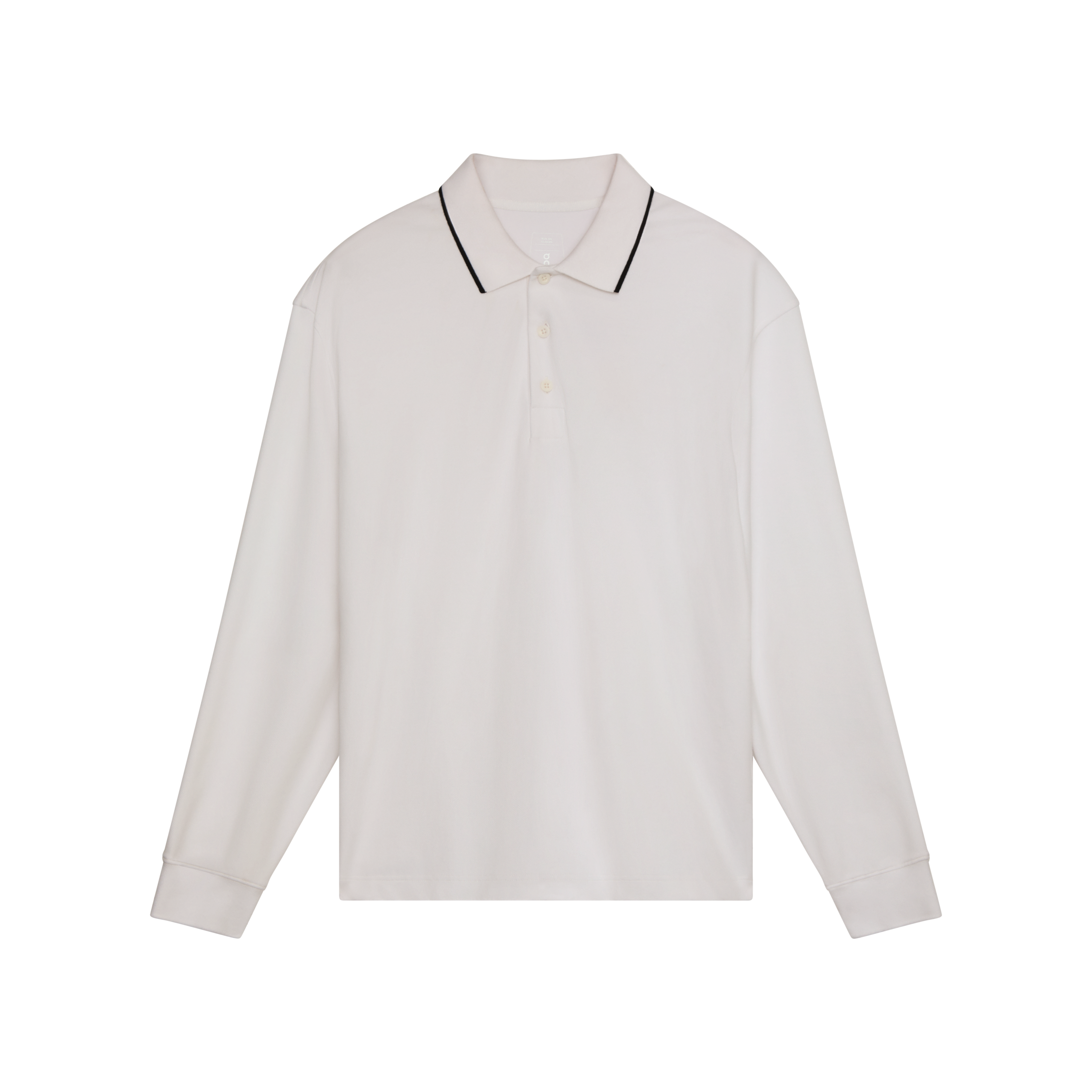 On Courtside Long-T Polo White