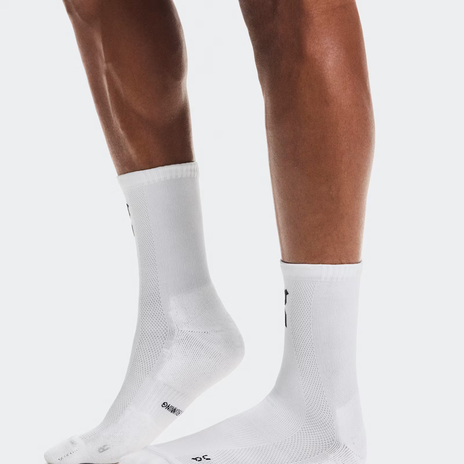 On Core Run Sock High 2P White