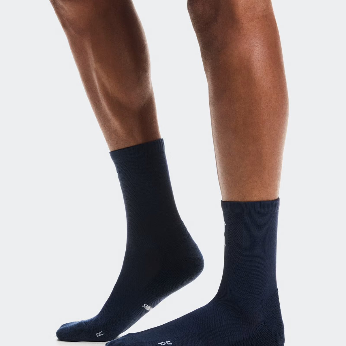 On Core Run Sock High 2P Navy
