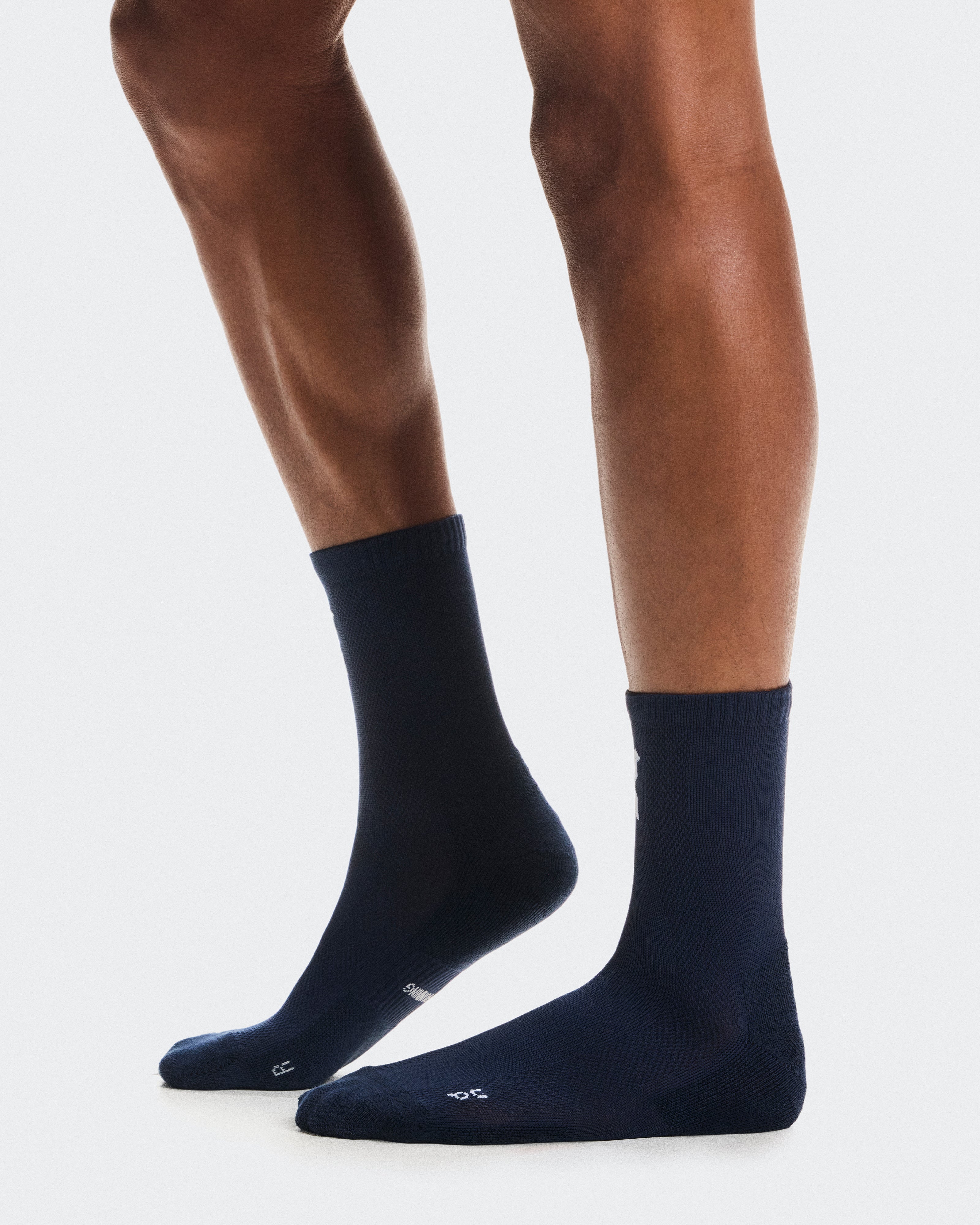 On Core Run Sock High 2P Navy