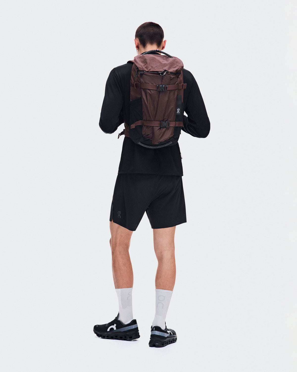 On Speed Pack 24L Elite Cacao | Black