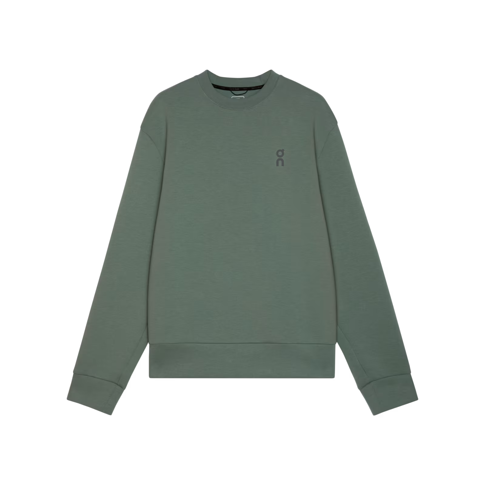 On Focus Tech Crew Olive
