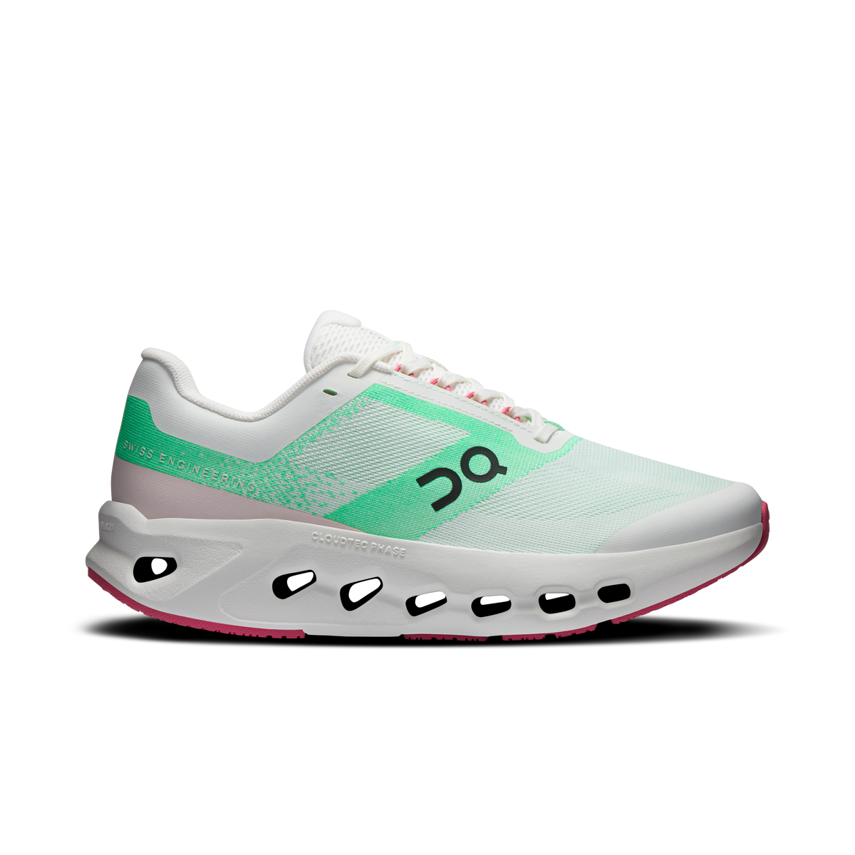 On Cloudsurfer Verdite Ivory Kids
