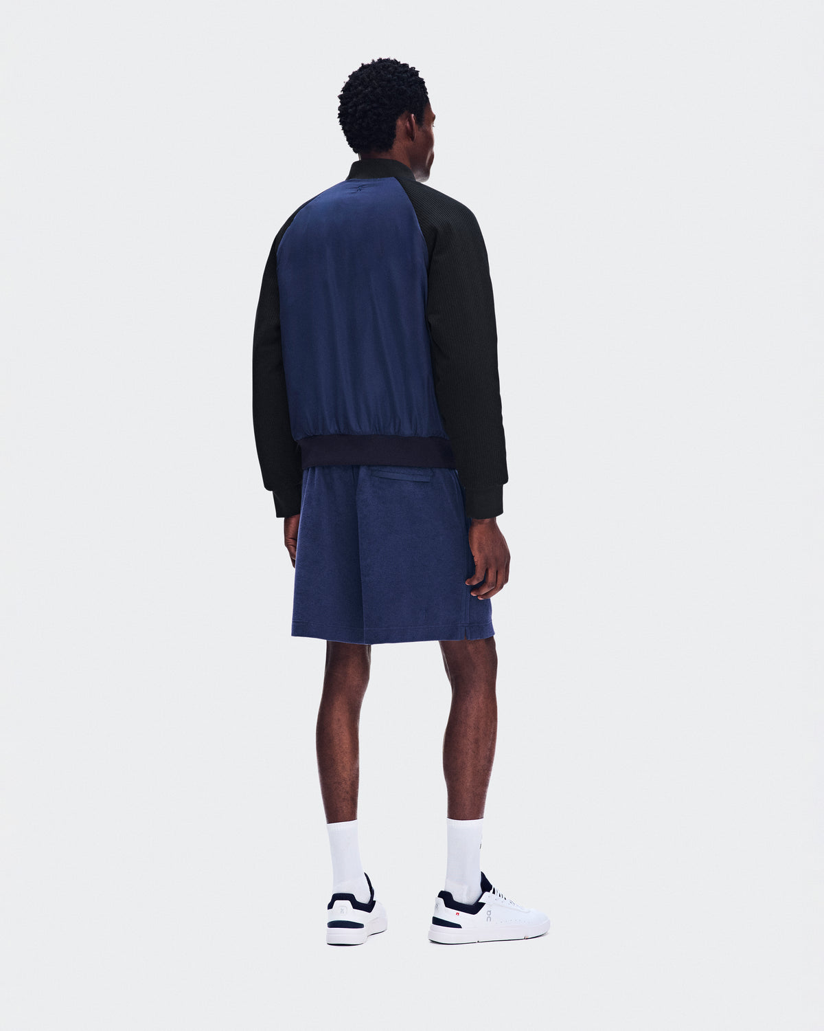 On Courtside Bomber Inkwell | Black