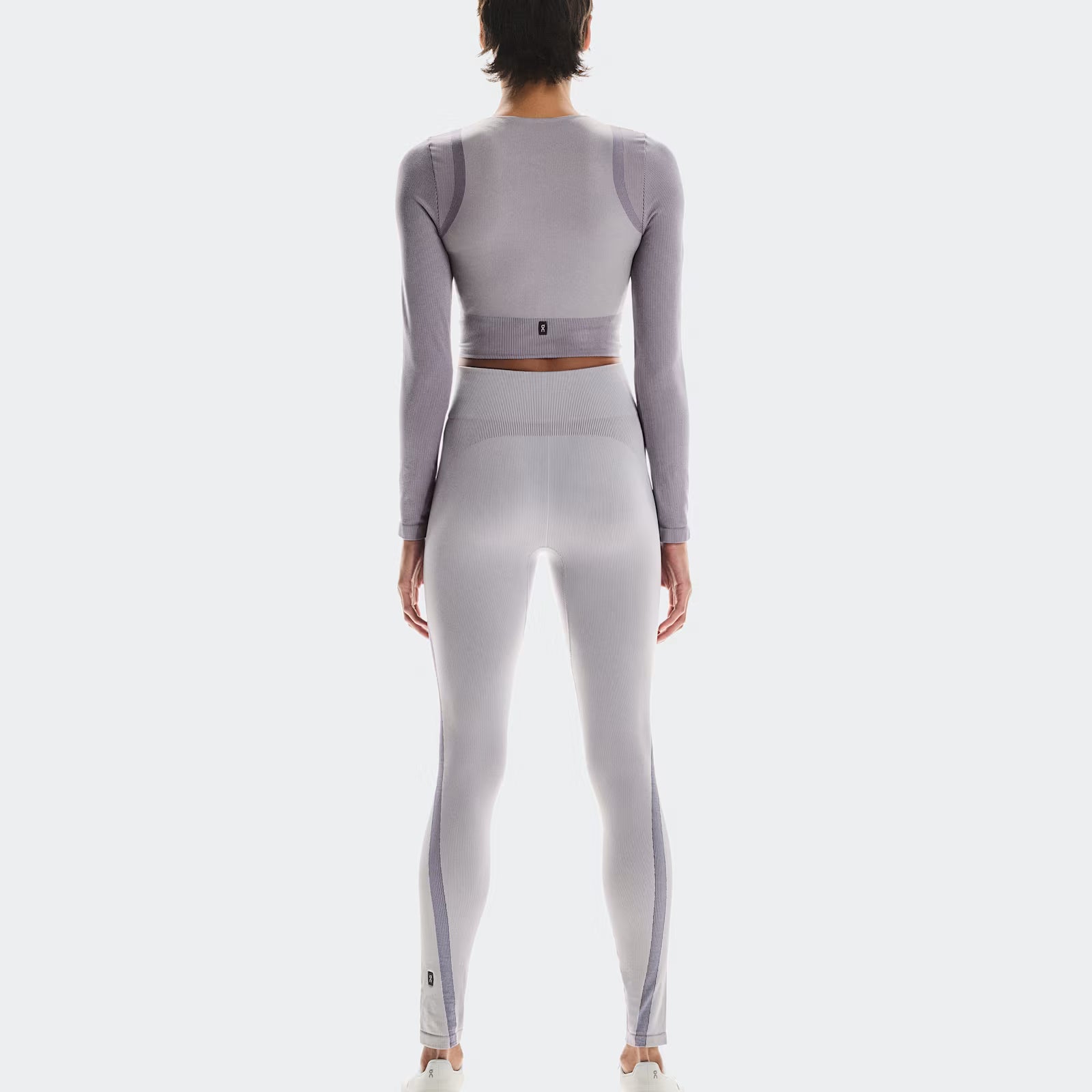 On Studio Knit Long-T Crop Lilac | Cosmos (Women'S)