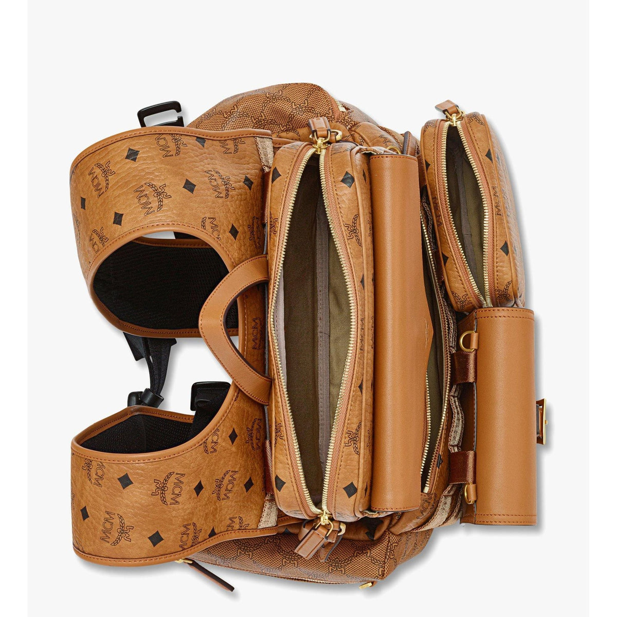 MCM Aren Multi-Backpack in Visetos