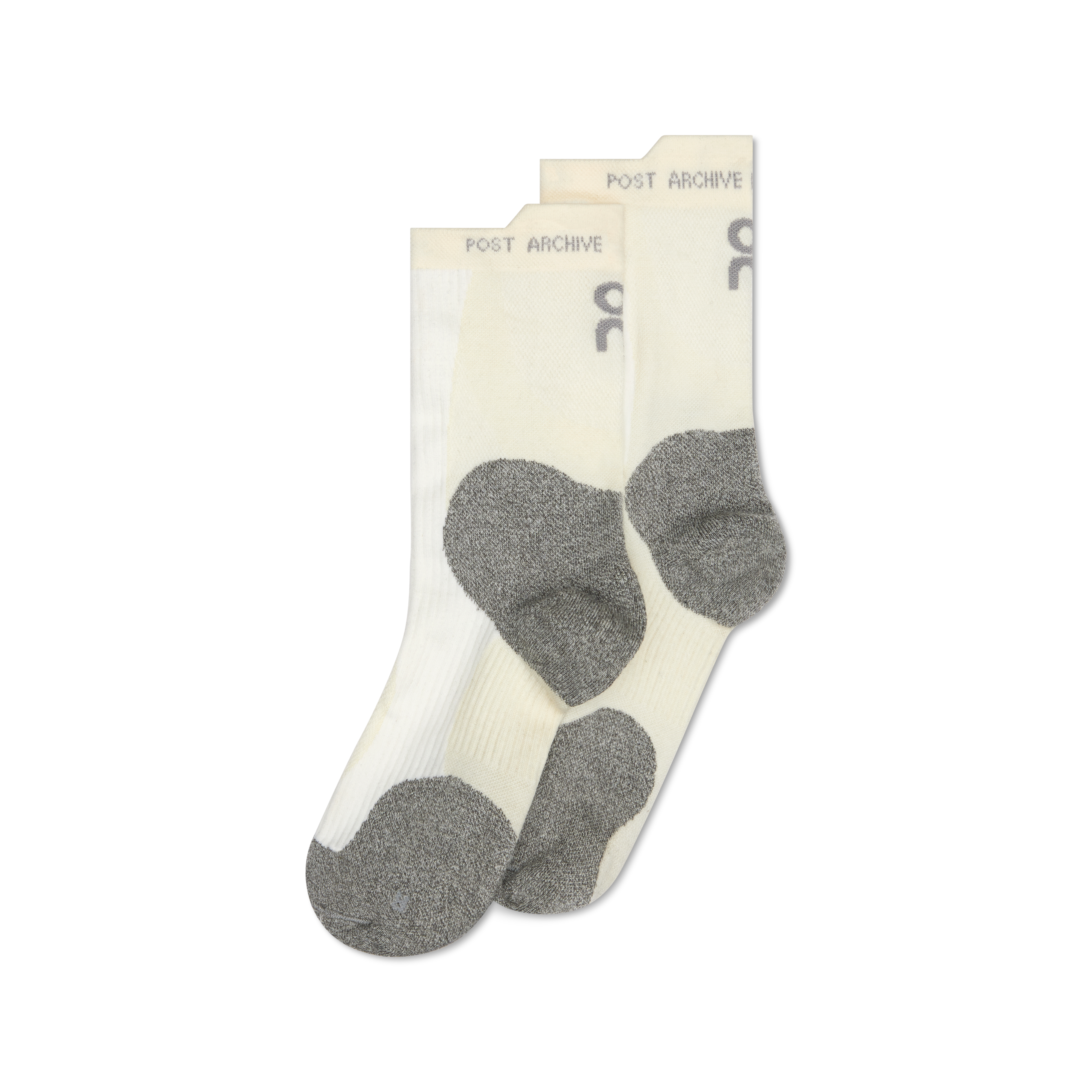 On Merino Sock Paf Ivory | Glacier