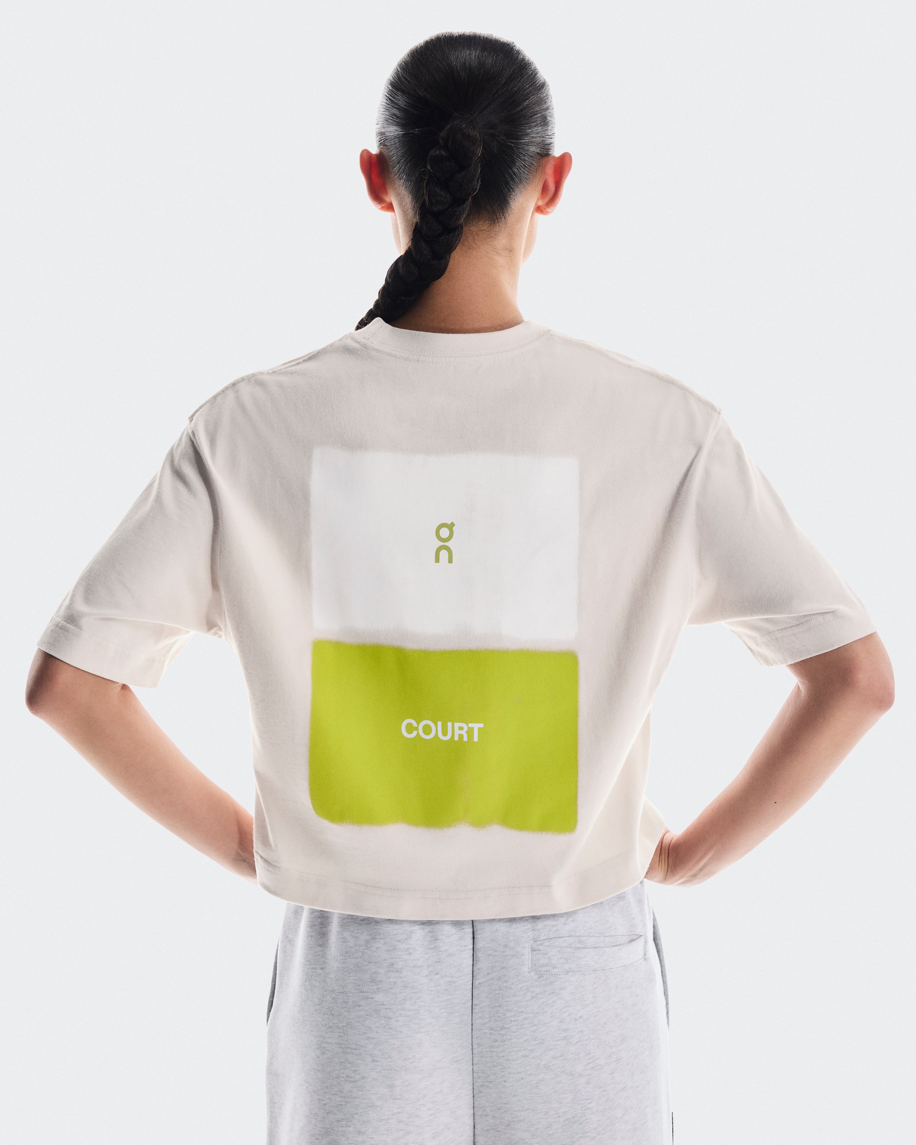 On Club Boxy-T Graphic Silver (Women'S)