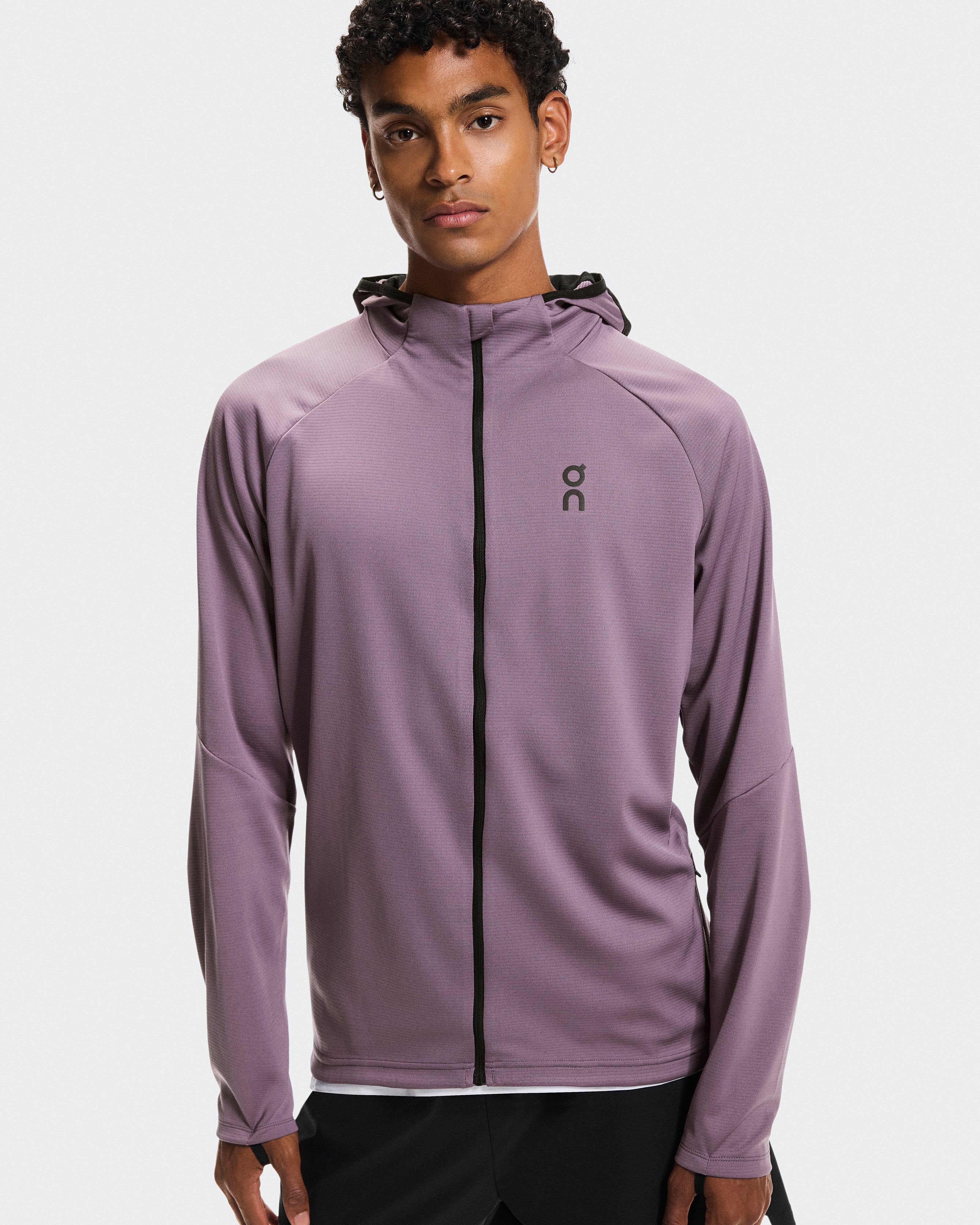 On Climate Zip Hoodie Dewberry