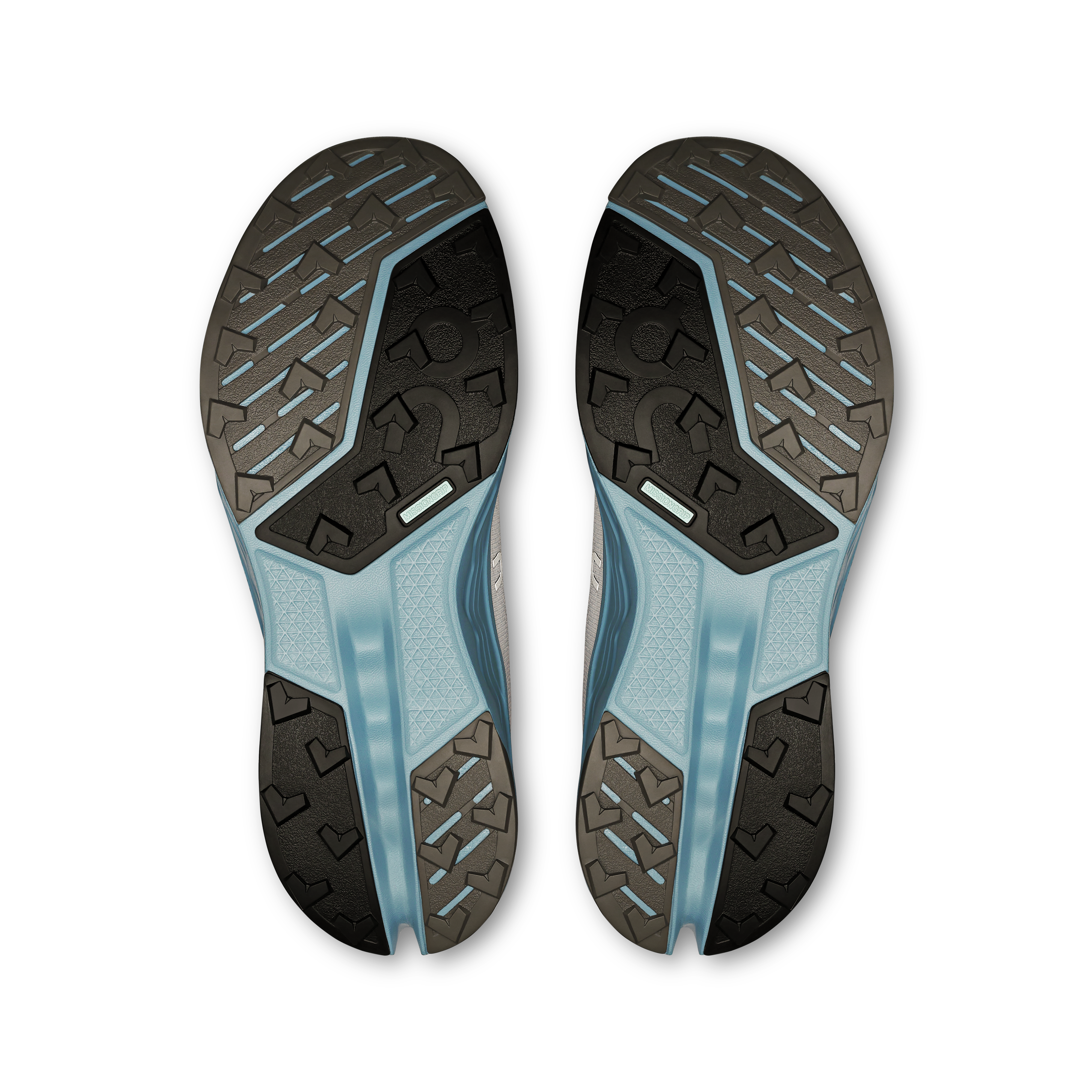 on running cloudsurfer trail 2 glacier dust (women's)