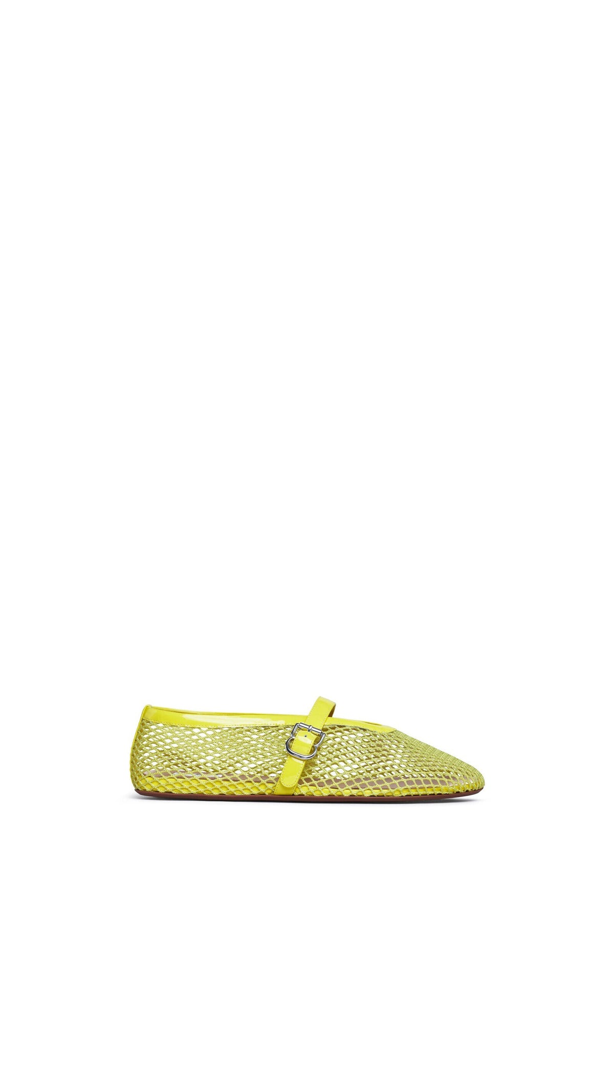 Alaïa Ballet Flats In Fishnet
