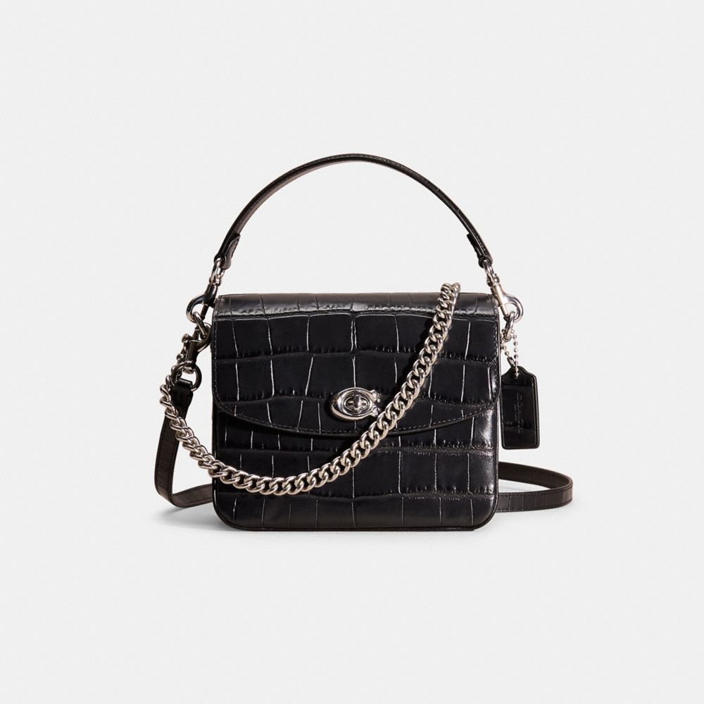 Coach Restored Cassie Crossbody Bag 19 Silver Black