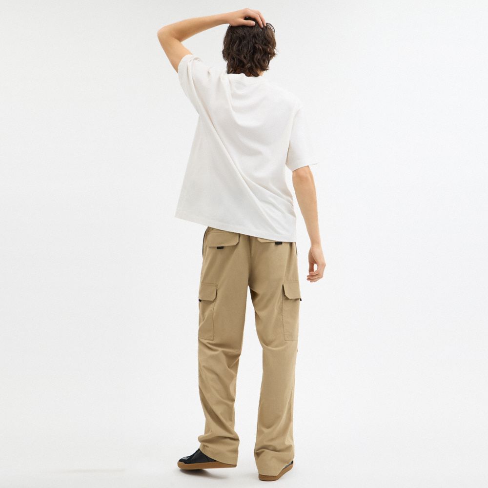 Coach Nylon Utility Pants Khaki