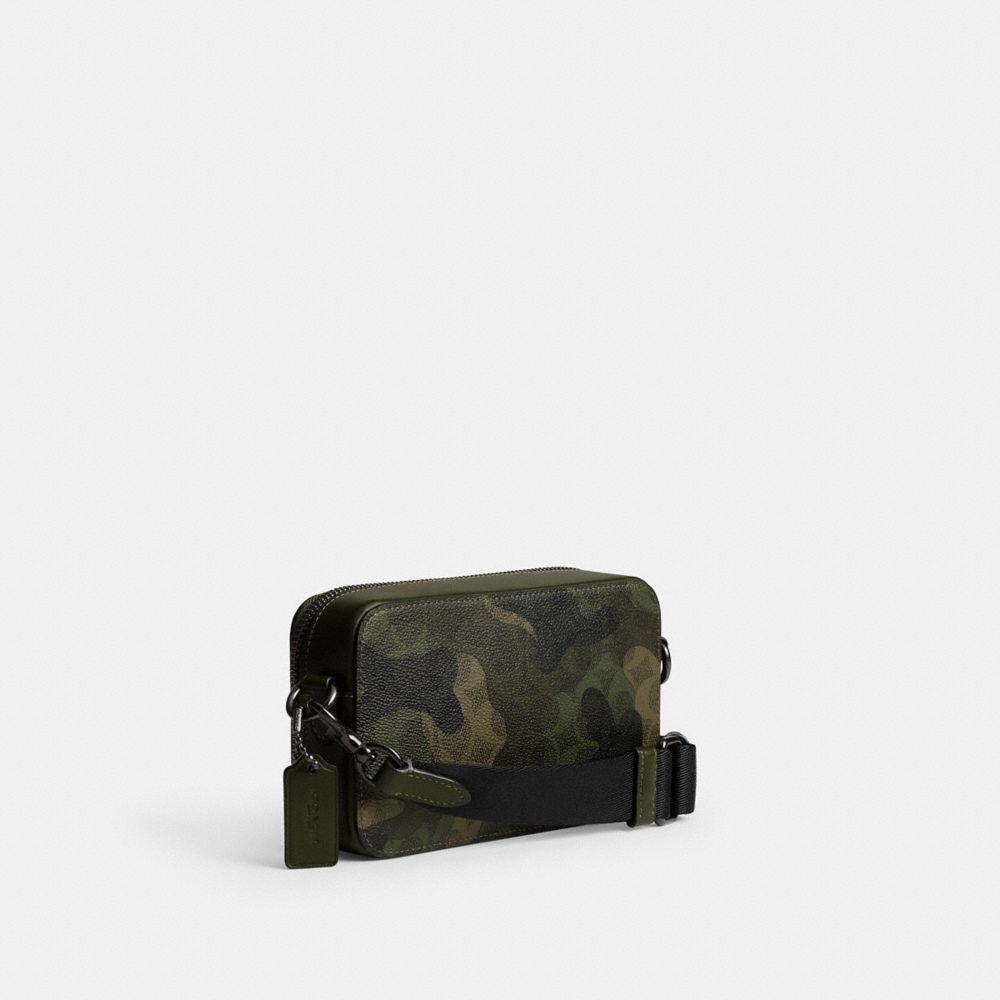 Coach Charter Slim Crossbody Bag In Signature Camo Print Signature Camo