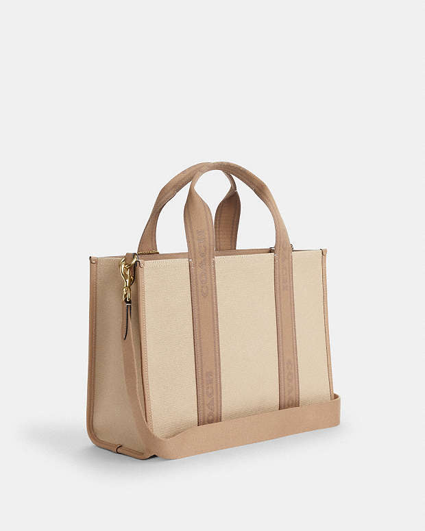 Smith Tote Bag Canvas-Im-Dark Natural Multi Canvas-Im-Dark Natural Multi