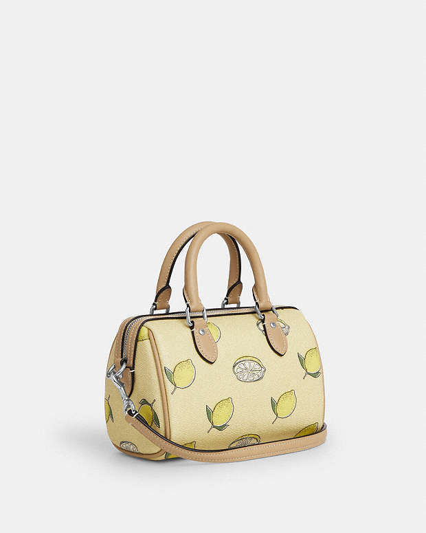 Mini Rowan Crossbody Bag With Lemon Print Sv-Garden Glade Multi Sv-Garden Glade Multi