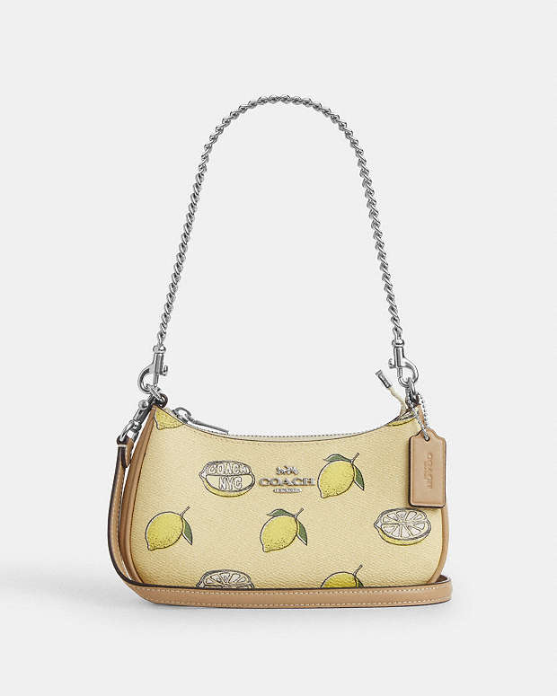 Teri Mini Crossbody Bag With Lemon Print Sv-Garden Glade Multi Sv-Garden Glade Multi