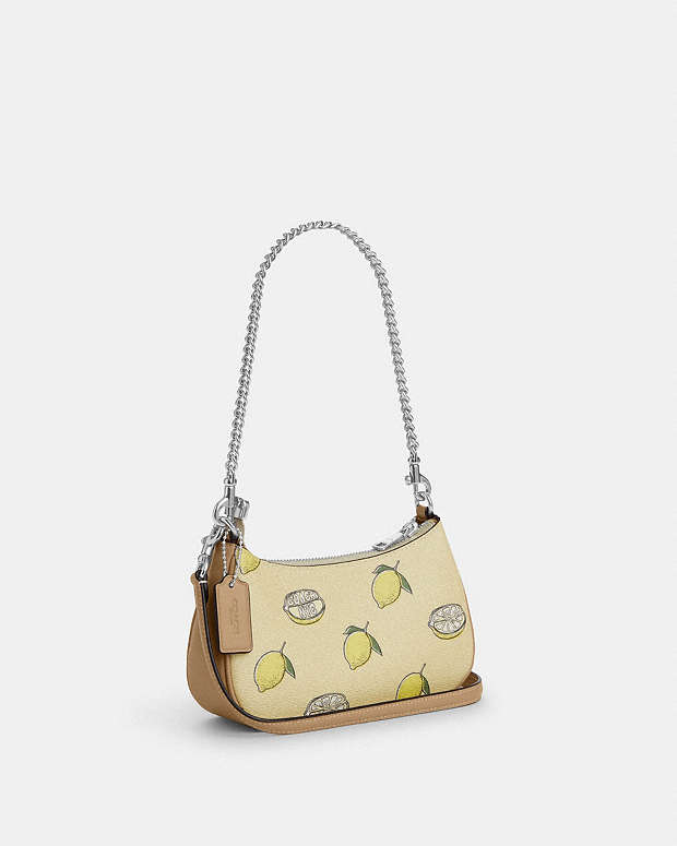 Teri Mini Crossbody Bag With Lemon Print Sv-Garden Glade Multi Sv-Garden Glade Multi