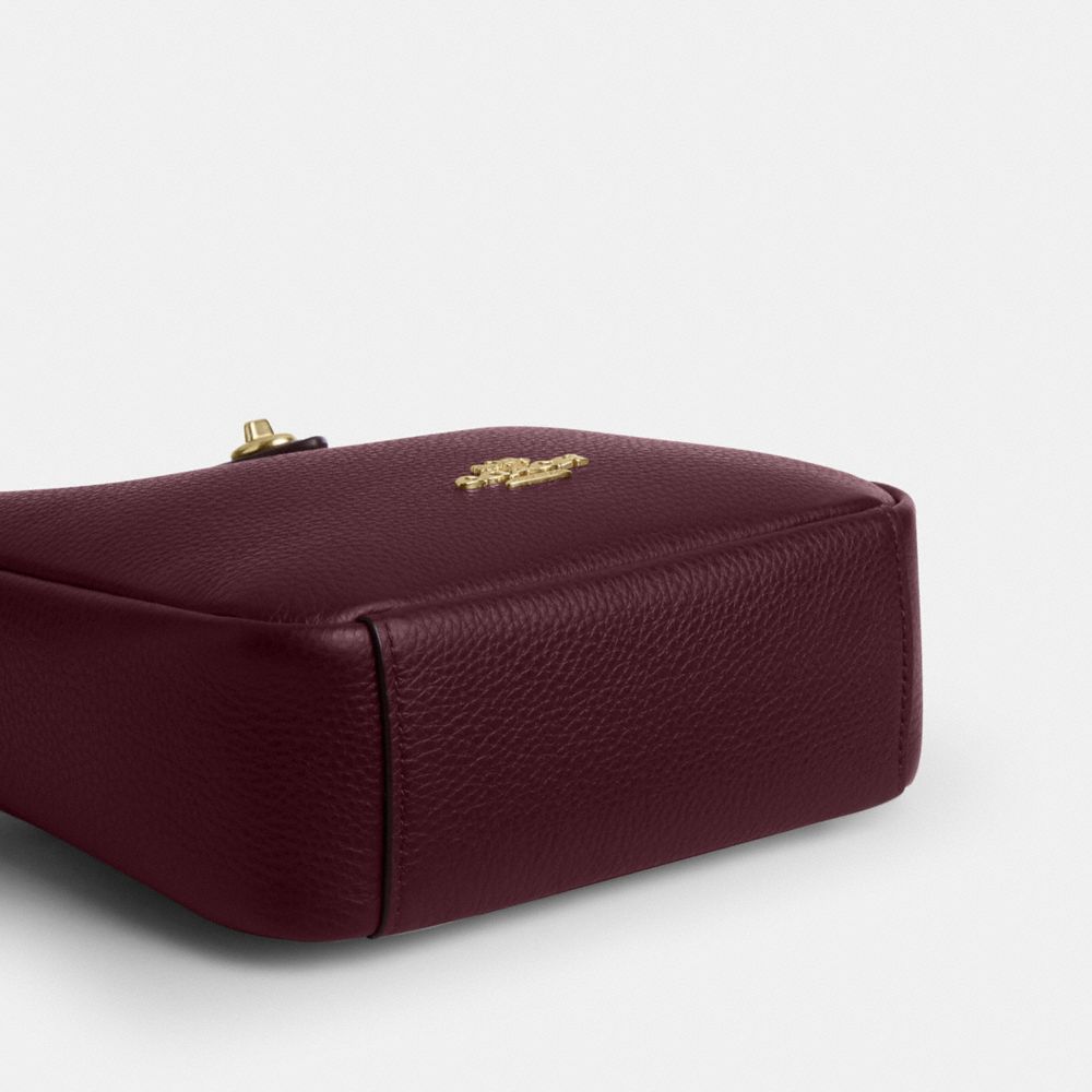 Coach Hadley Mini Crossbody Bag Im Dark Wine