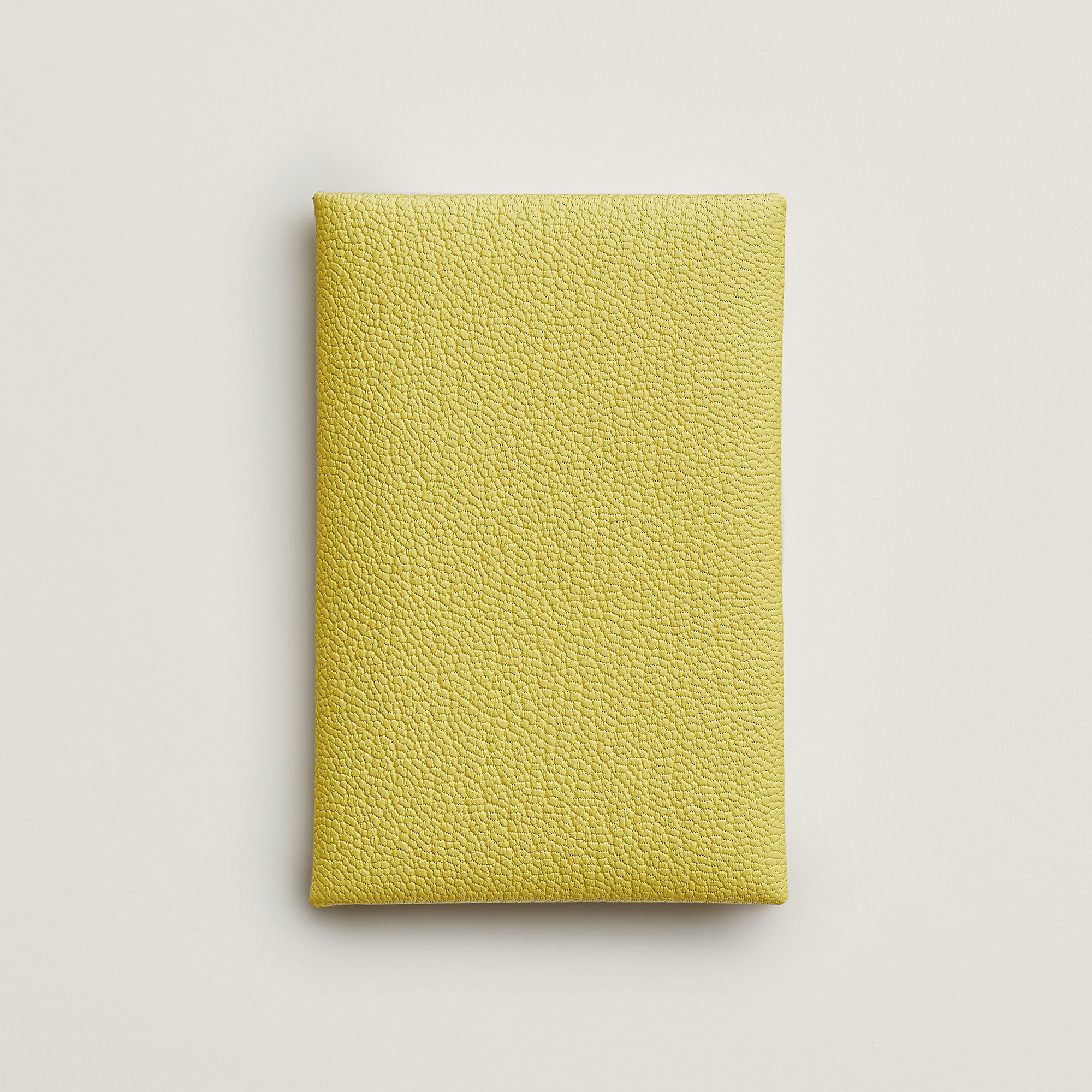 Hermes Calvi Card Holder Limoncello