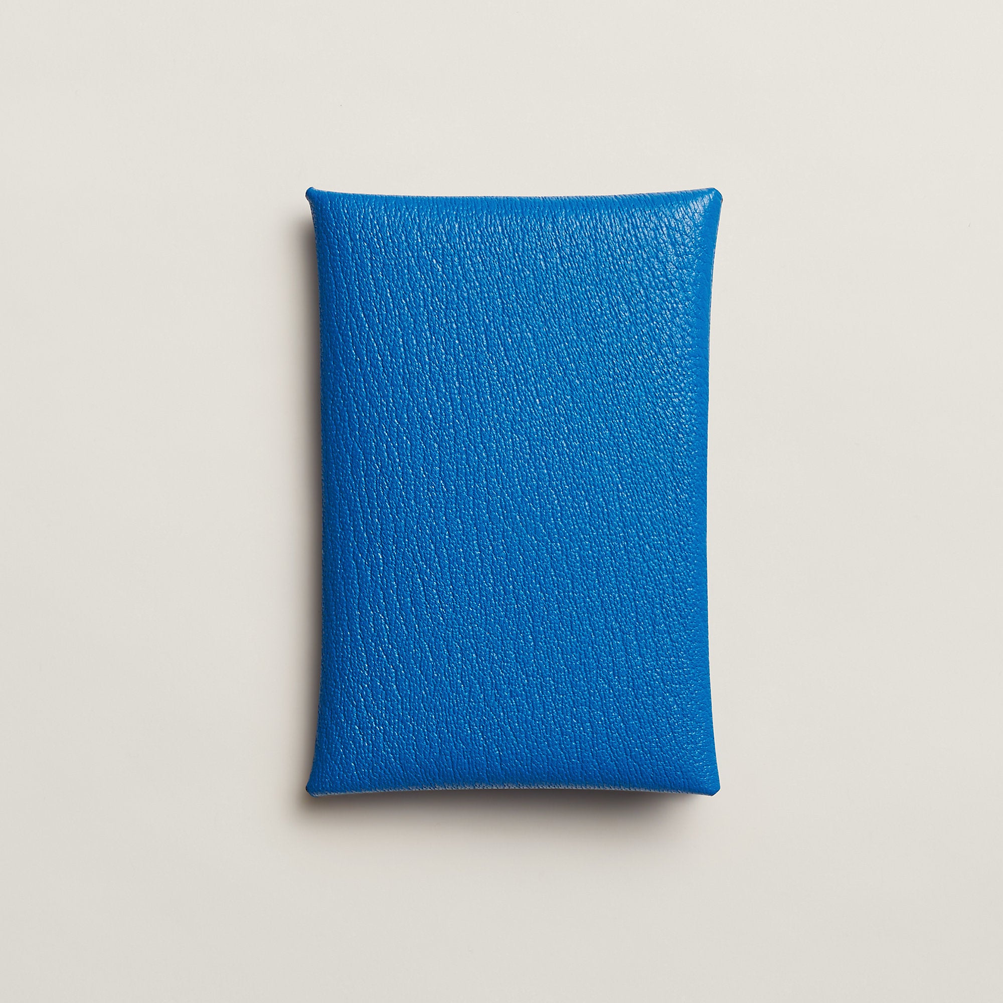 Hermes Calvi Card Holder Toupe