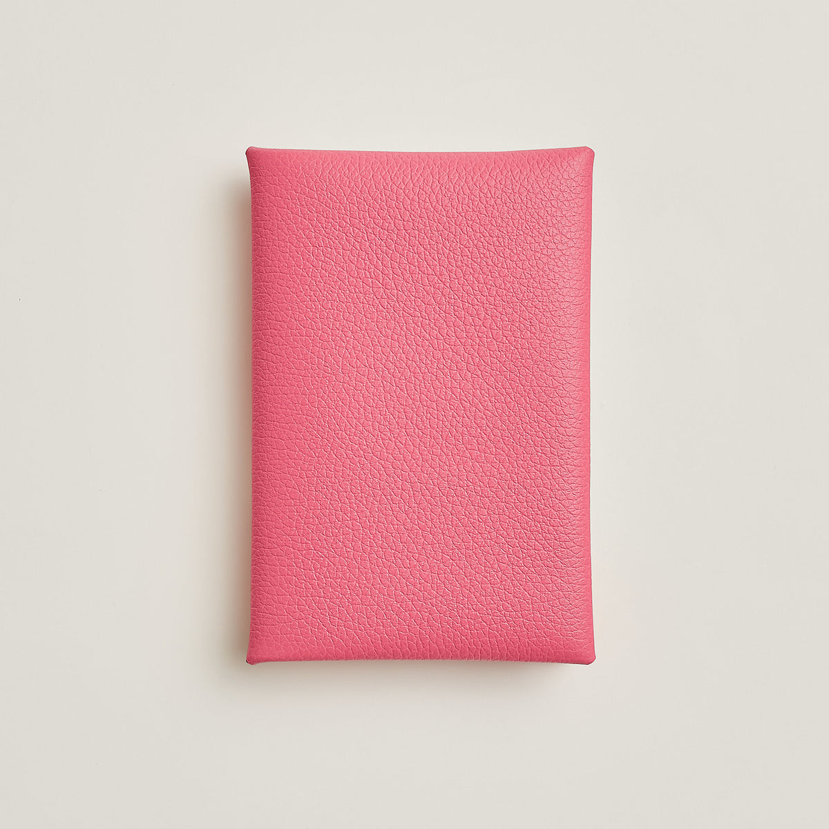 Hermes Calvi Card Holder Rose Azale