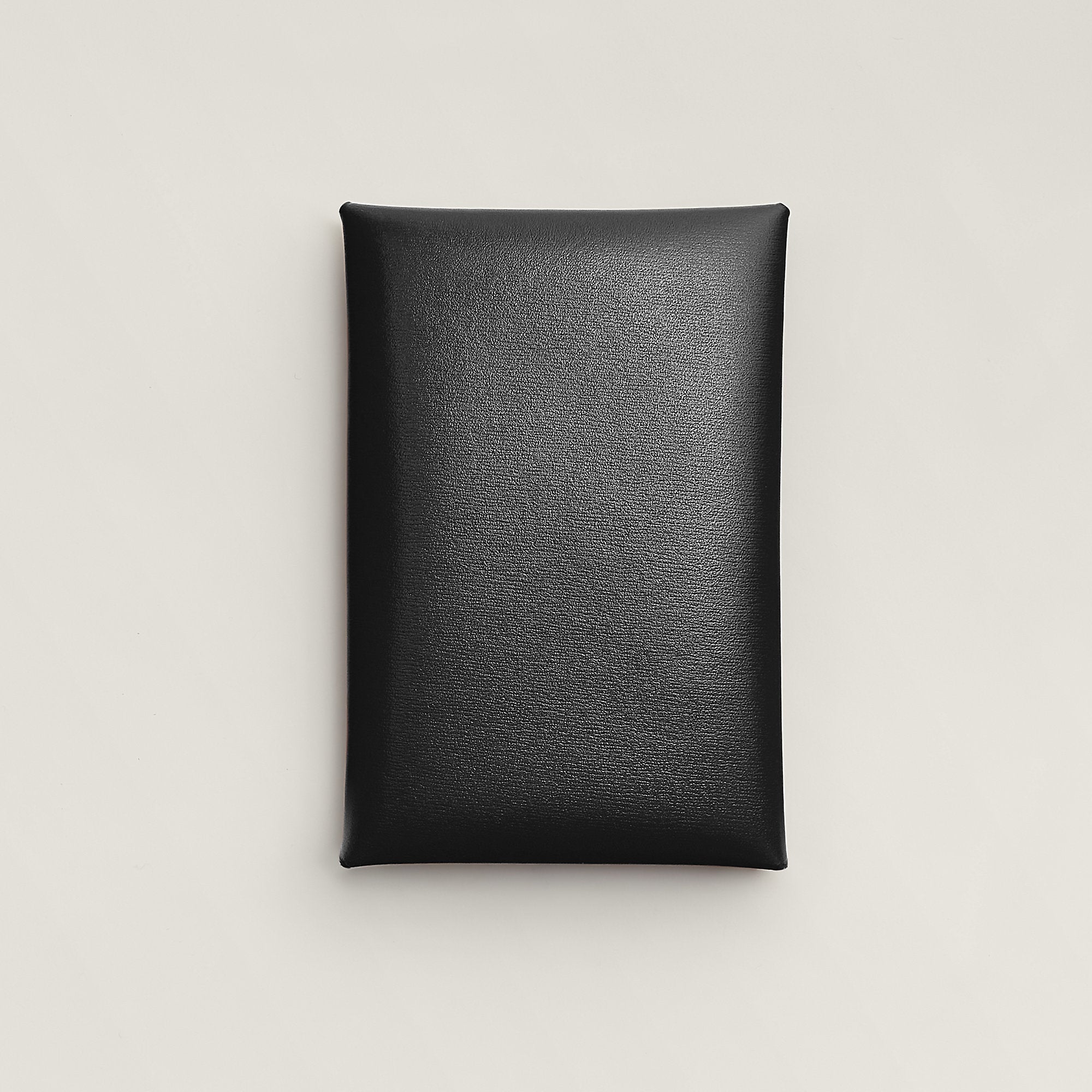Hermes Calvi Card Holder Noir