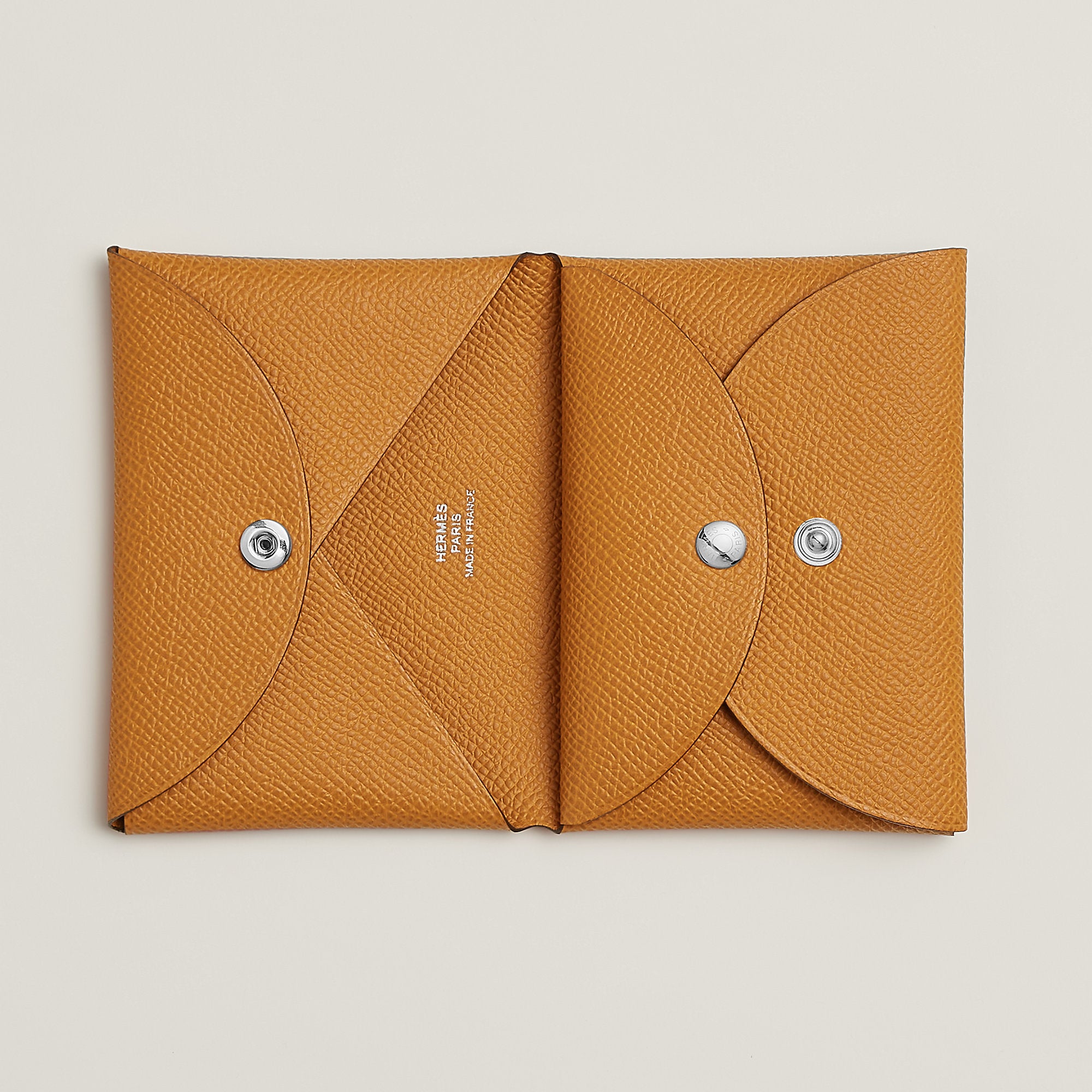 Hermes Calvi Duo Compact Card Holder Ssame