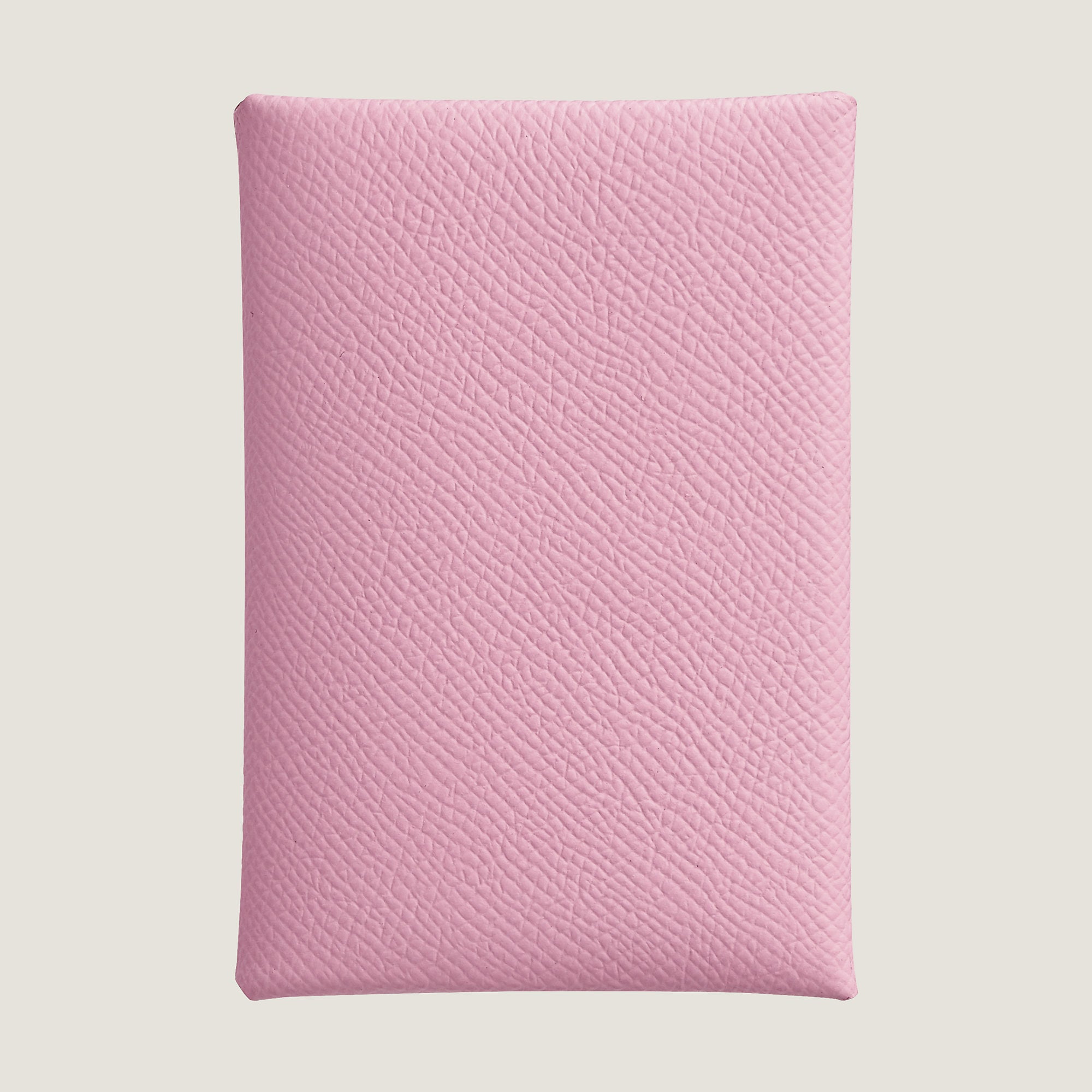 Hermes Calvi Duo Compact Card Holder Mauve Sylvestre
