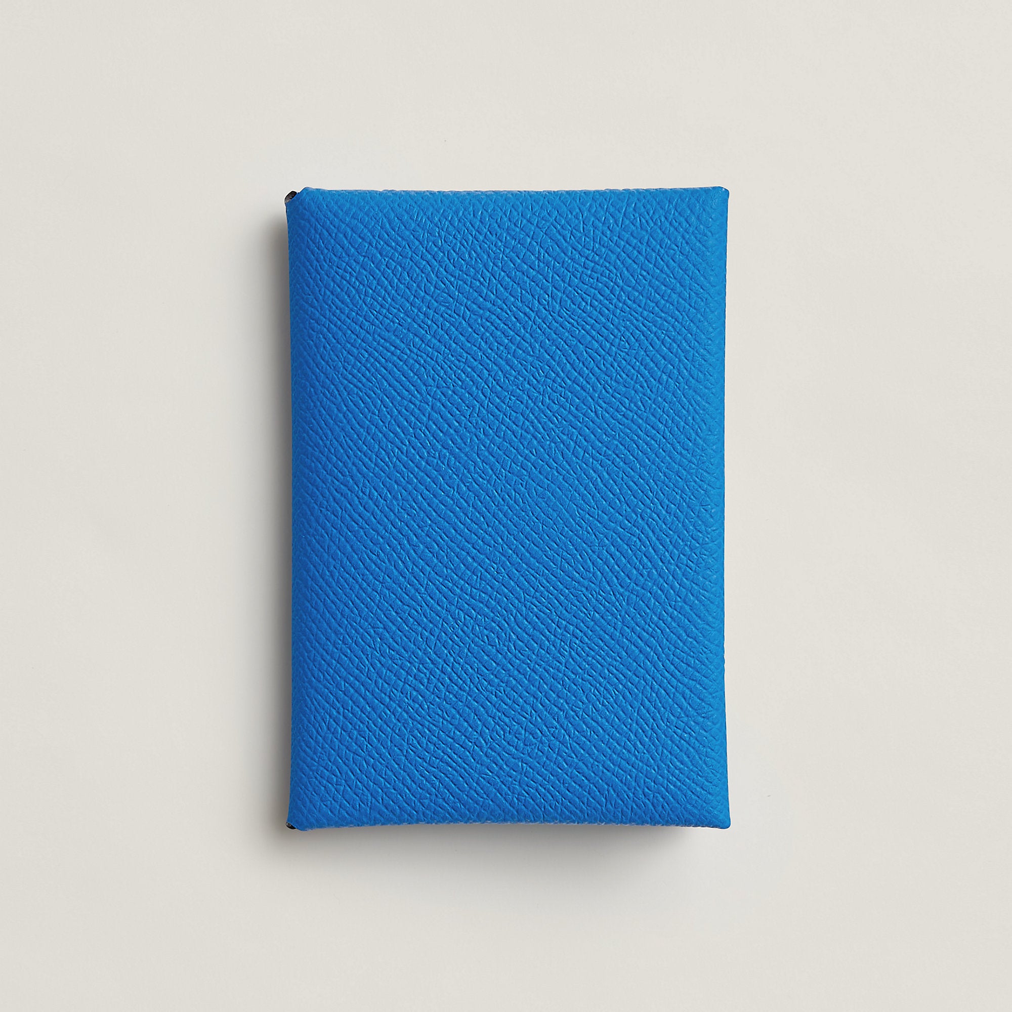 Hermes Calvi Duo Compact Verso Card Holder Menthe