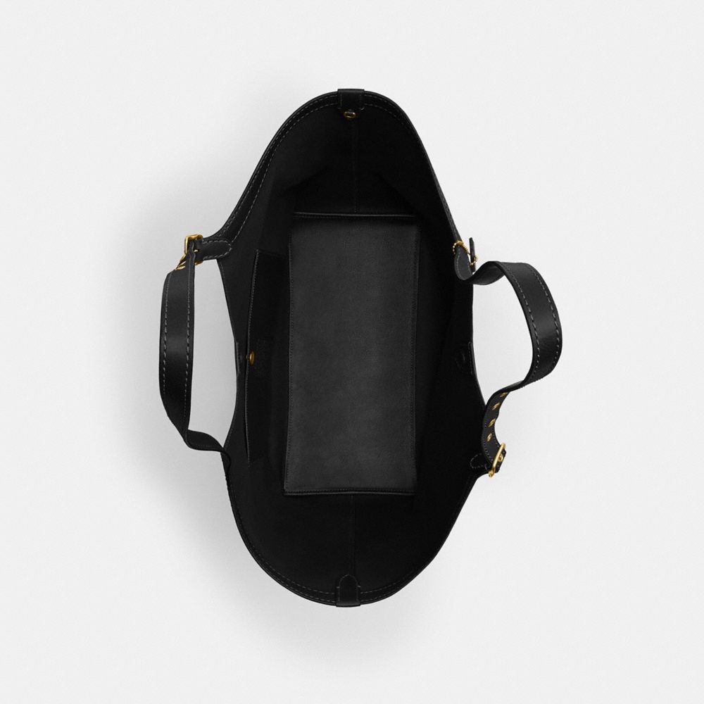 Coach Gramercy Tote Bag Brass Black