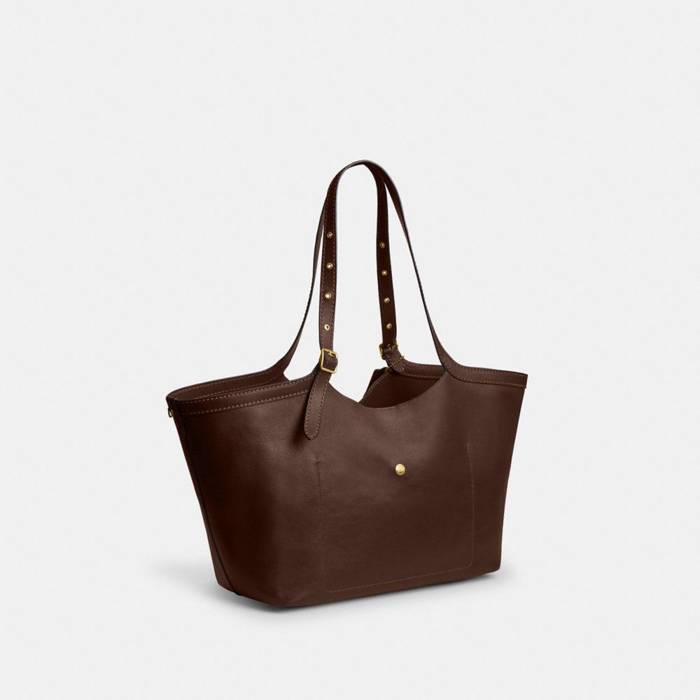 Coach Gramercy Tote Bag Brass Maple