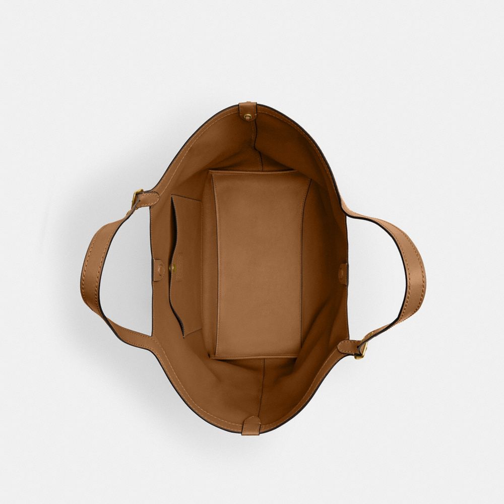 Coach Gramercy Tote Bag Brass Honey Brown