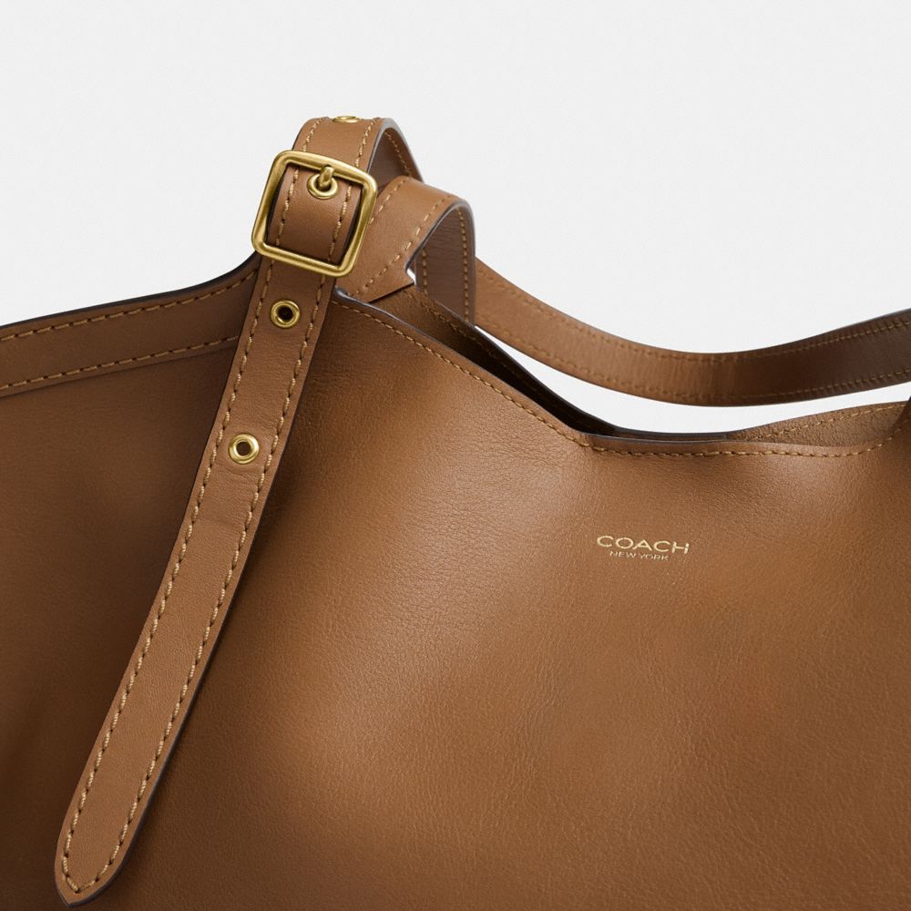 Coach Gramercy Tote Bag Brass Honey Brown