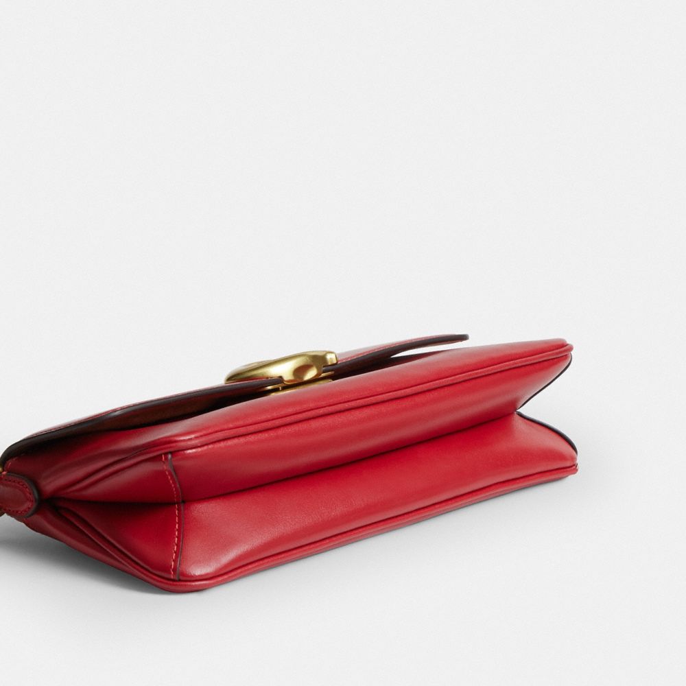 Coach Jet Shoulder Bag Brass/Poppy