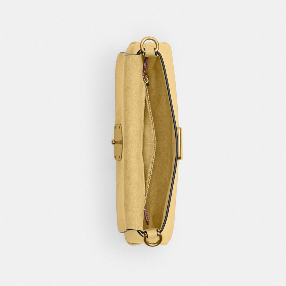 Coach Jet Shoulder Bag Brass Vanilla