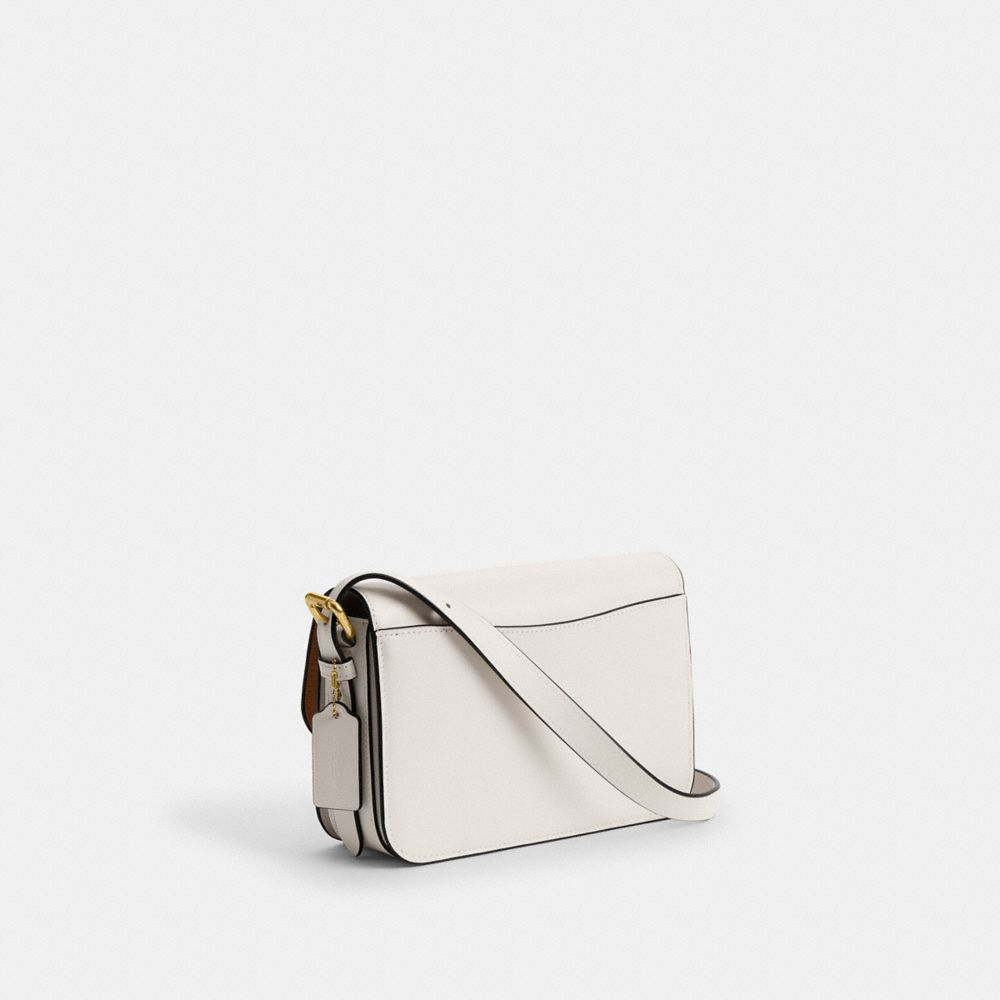 Coach Sage Shoulder Bag Brass Chalk
