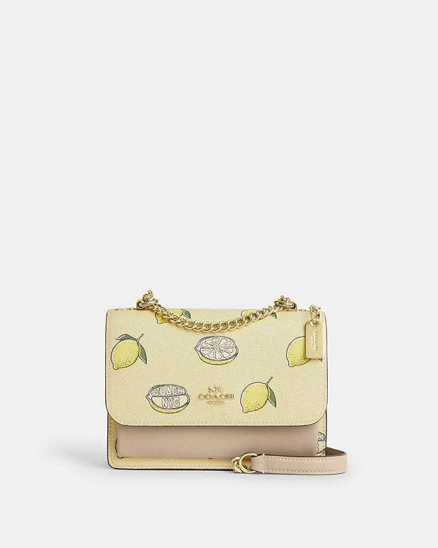 Mini Klare Crossbody Bag With Lemon Print Im-Garden Glade Multi Im-Garden Glade Multi