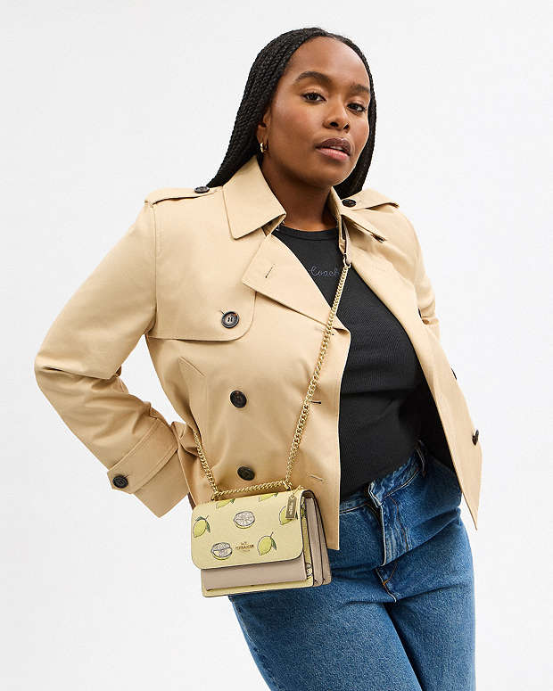 Mini Klare Crossbody Bag With Lemon Print Im-Garden Glade Multi Im-Garden Glade Multi