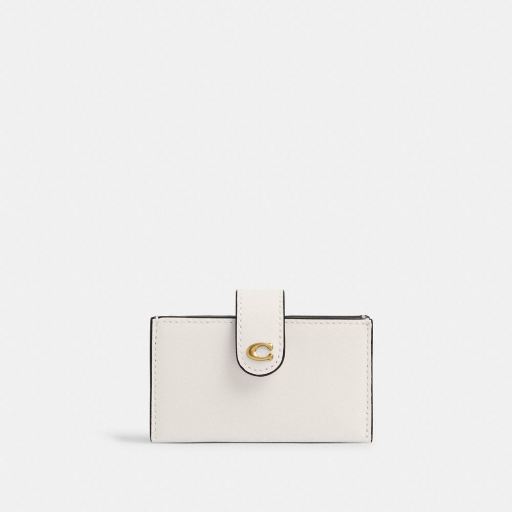Coach Essential Multi Card Holder Brass Chalk