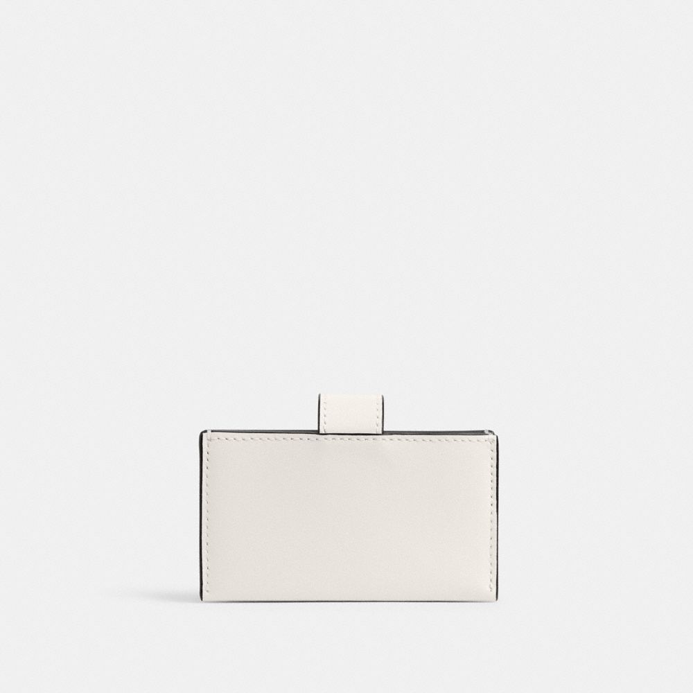 Coach Essential Multi Card Holder Brass Chalk