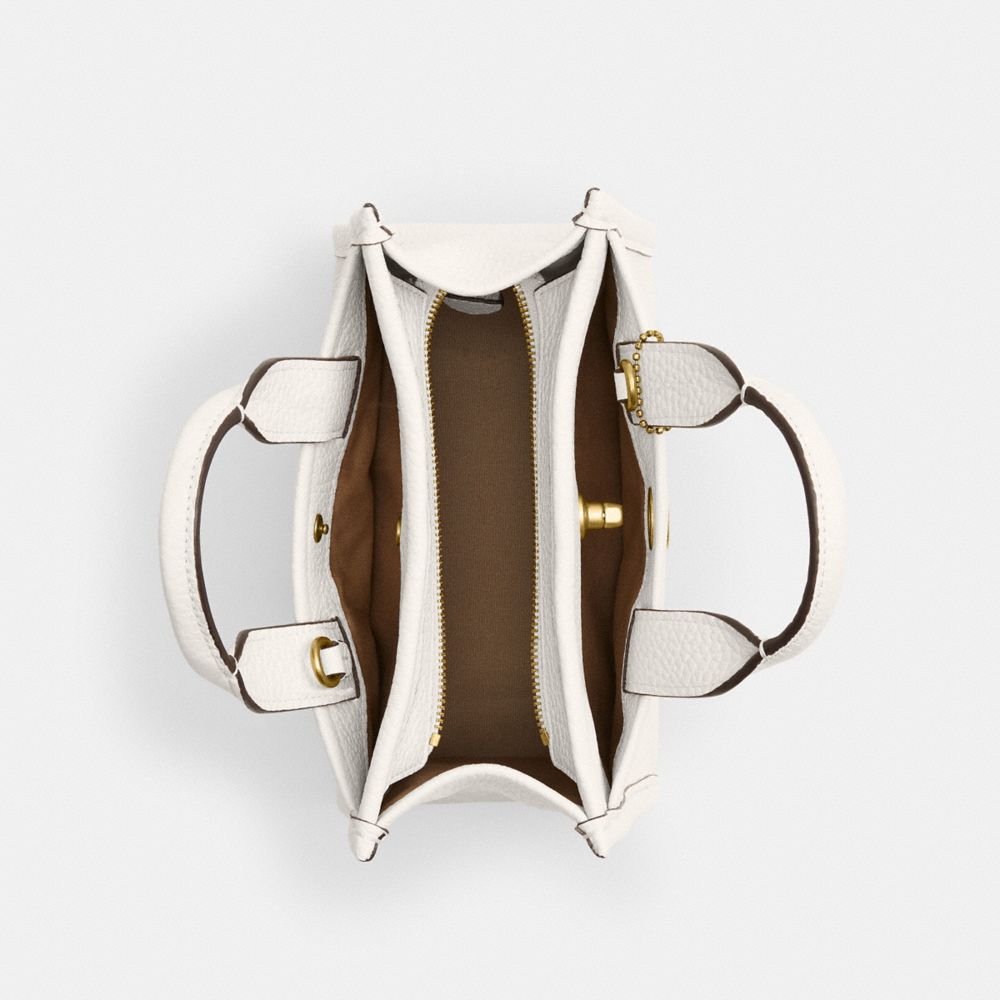 Coach Cargo Tote Bag 20 Brass Chalk