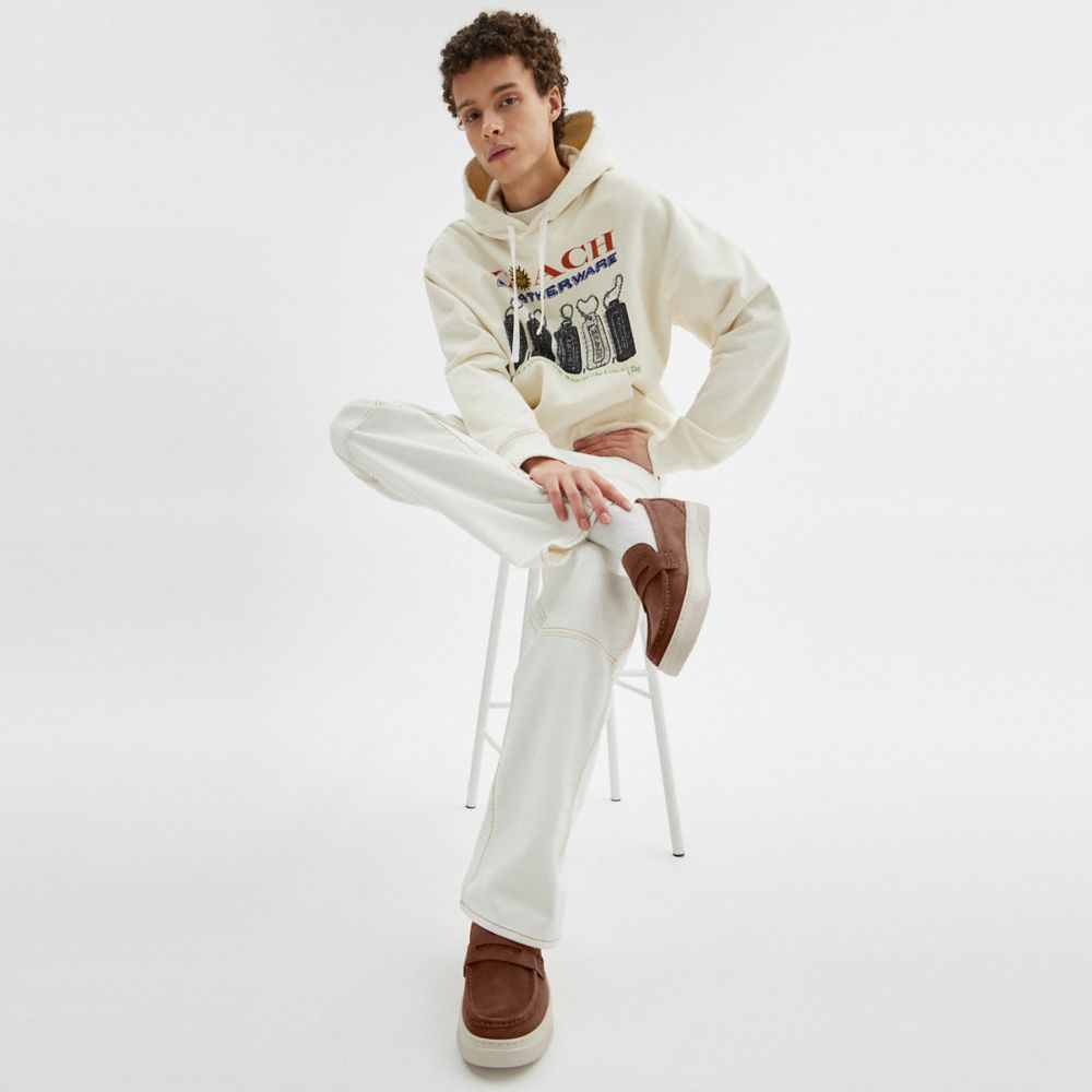 Men's Coach Hybrid Loafer Saddle