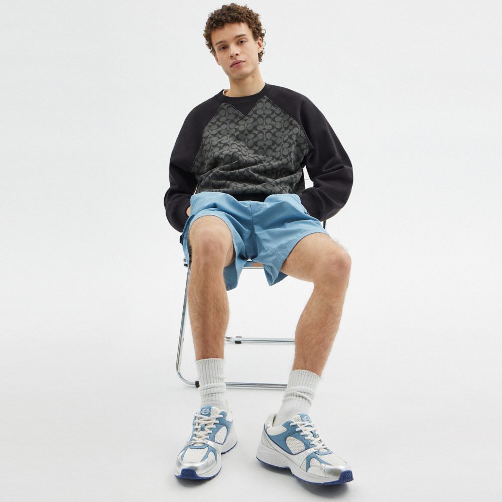 Men's Coach Sport Sneaker Bluebell